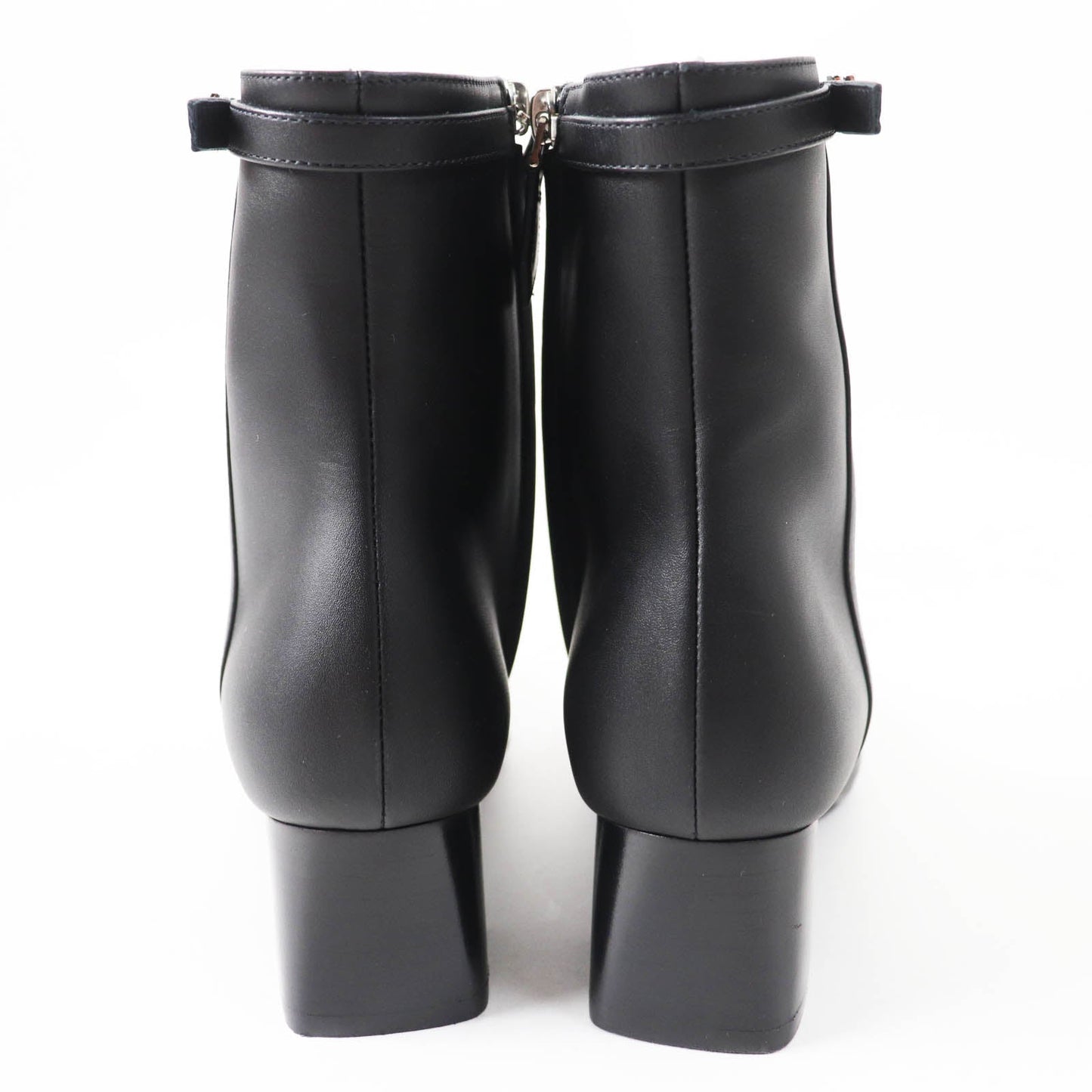 HERMES short boots Main: Leather black Oh Mage Women 36 Used