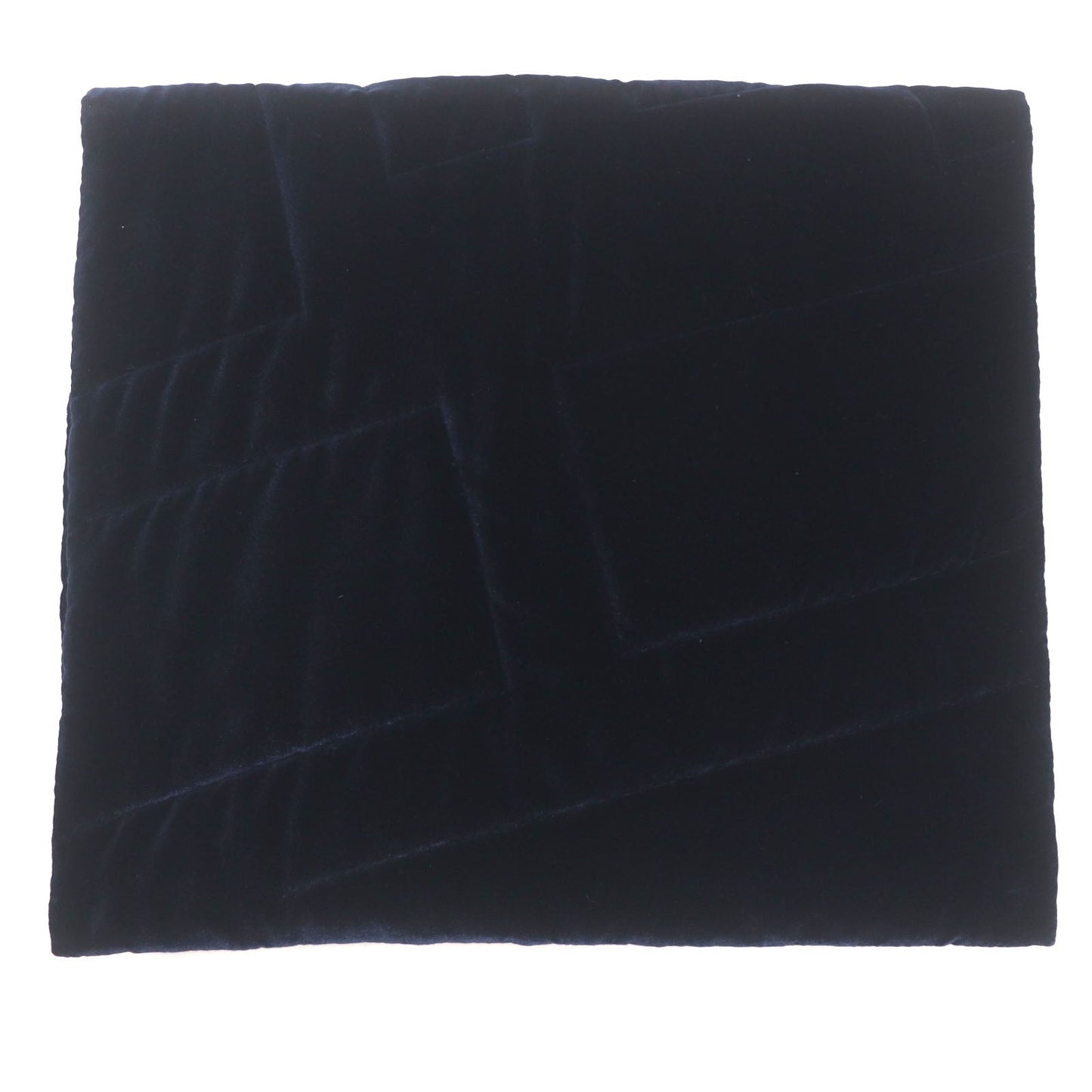 HERMES shawl Main: 100% silk, Filling: 60% silk, Filling: 40% polyester Navy mens Used