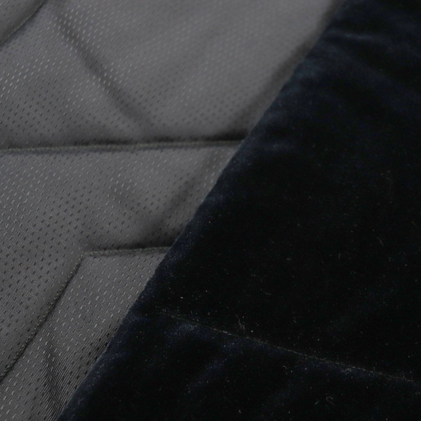 HERMES shawl Main: 100% silk, Filling: 60% silk, Filling: 40% polyester Navy mens Used