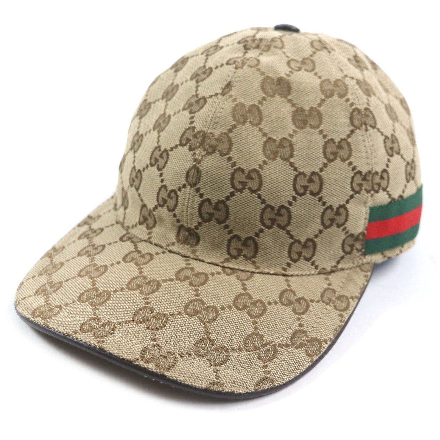 GUCCI cap 200035 Outer material: 68% polyester, Outer material: 16% nylon, Outer material: 16% cotton, Part: 50% cotton, Part: 50% rayon beige mens S Used