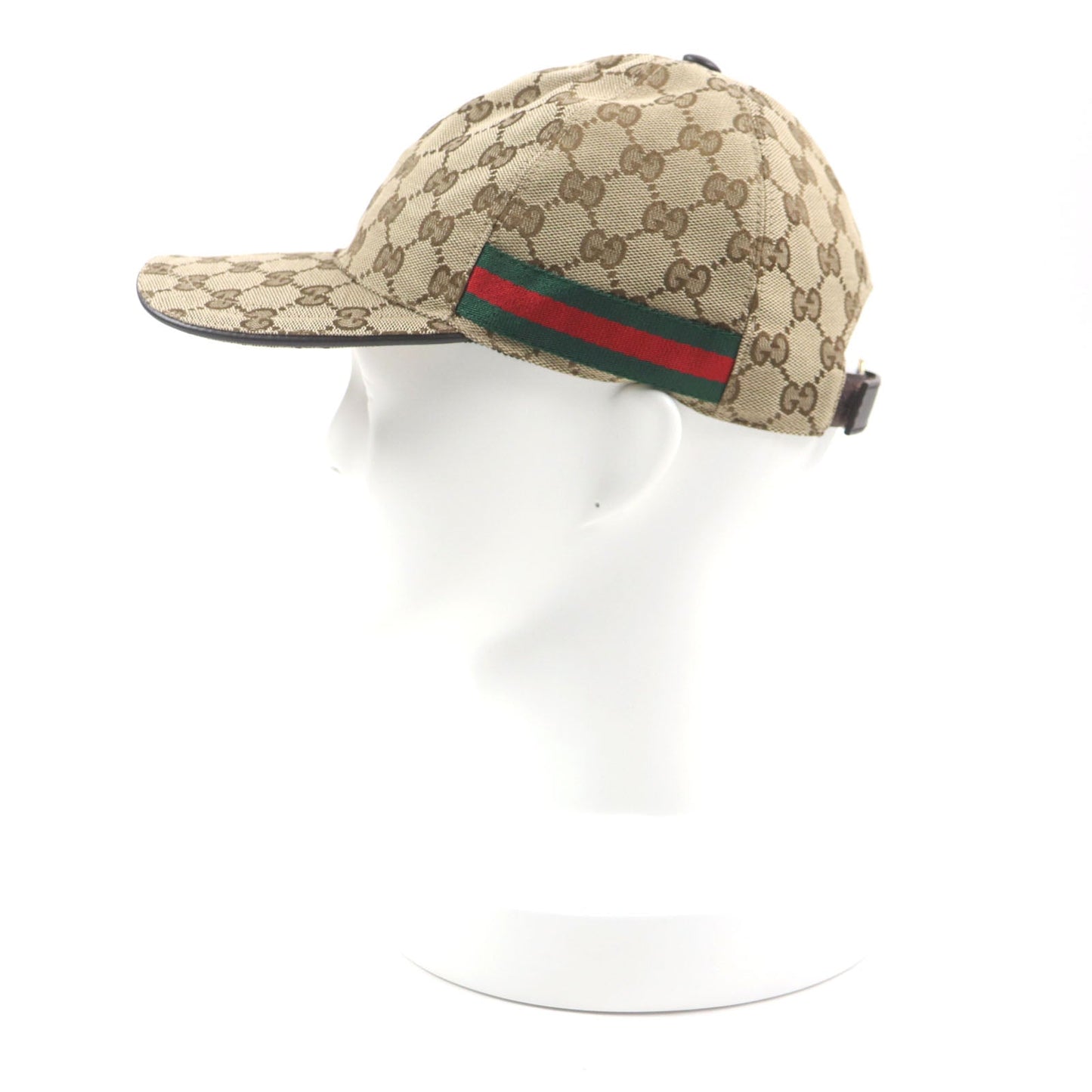 GUCCI cap 200035 Outer material: 68% polyester, Outer material: 16% nylon, Outer material: 16% cotton, Part: 50% cotton, Part: 50% rayon beige mens S Used