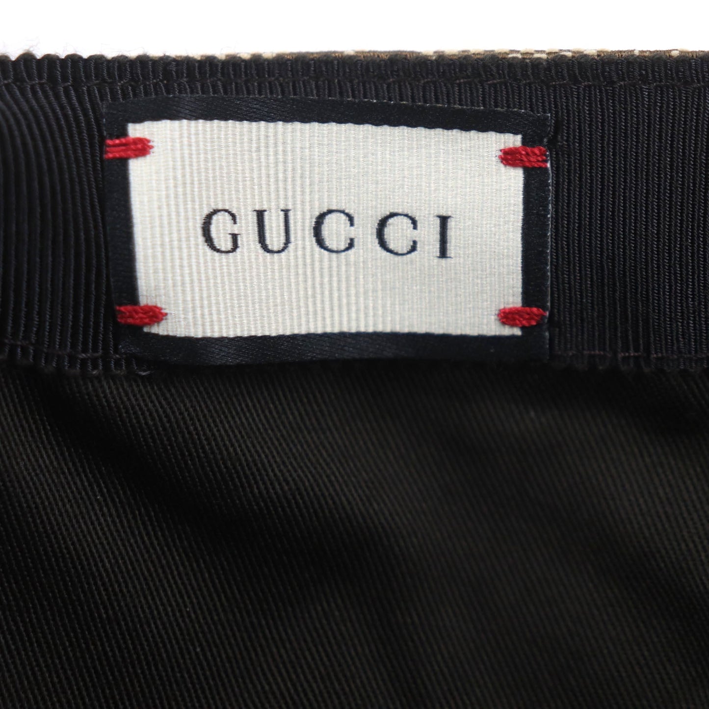 GUCCI cap 200035 Outer material: 68% polyester, Outer material: 16% nylon, Outer material: 16% cotton, Part: 50% cotton, Part: 50% rayon beige mens S Used
