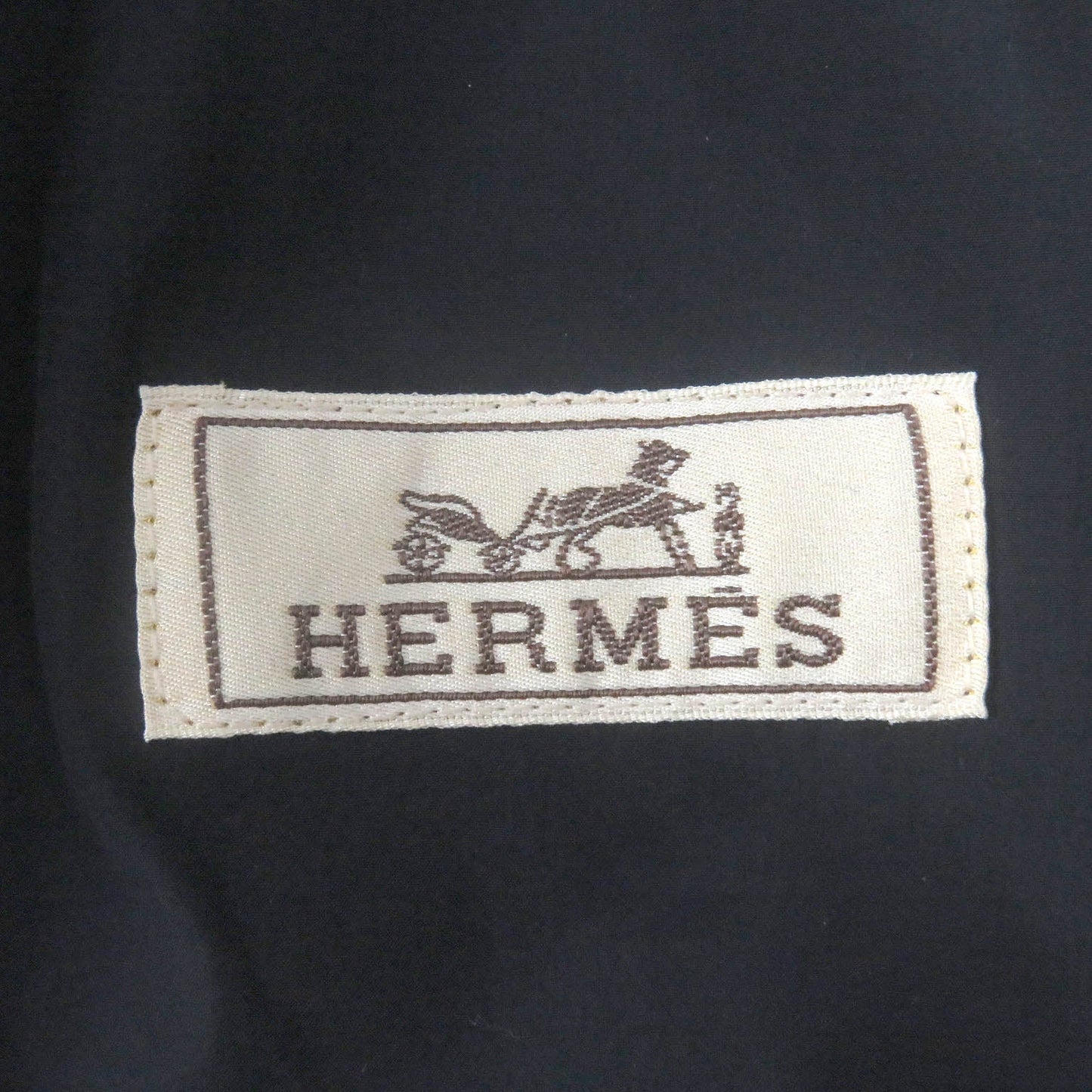 HERMES Chester coat Outer: 90% wool, Outer: 10% cashmere, Lining: 80% nylon, Lining: 20% polyurethane, Filling: 84% polyester Navy mens 48 Used