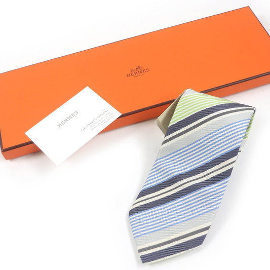 HERMES tie 758726T silk multicolor