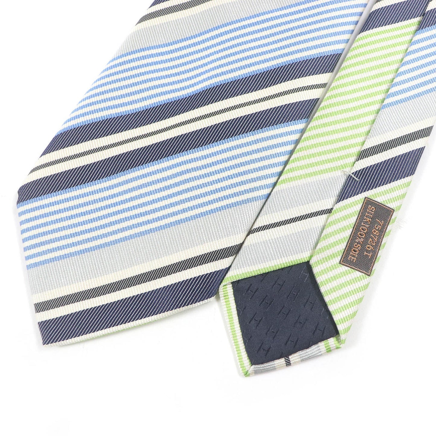 HERMES tie 758726T silk multicolor