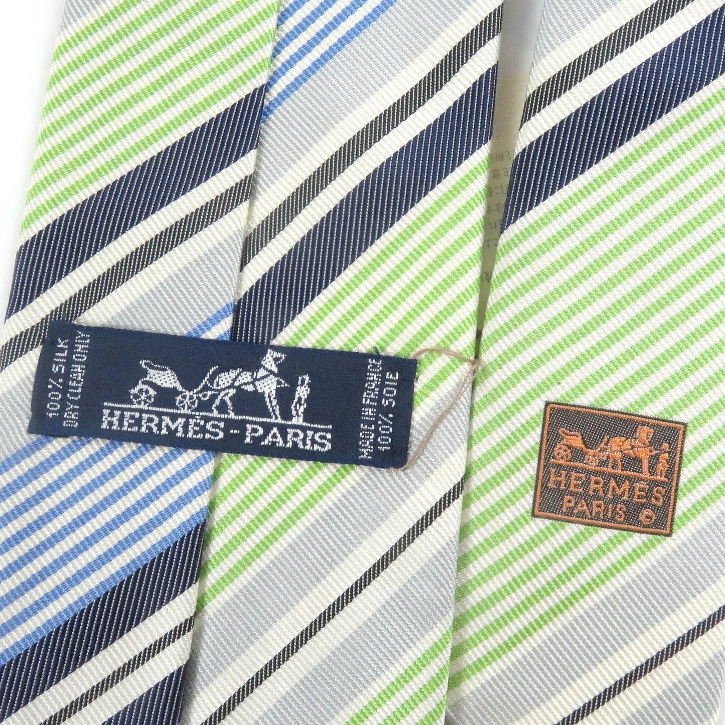 HERMES tie 758726T silk multicolor
