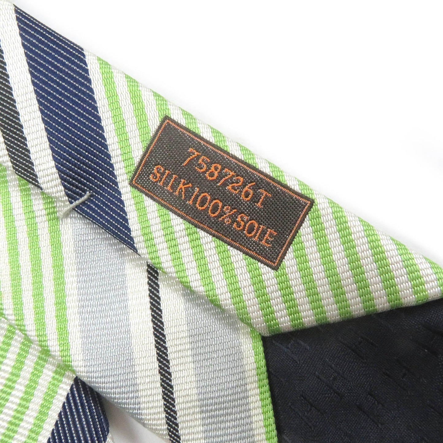 HERMES tie 758726T silk multicolor