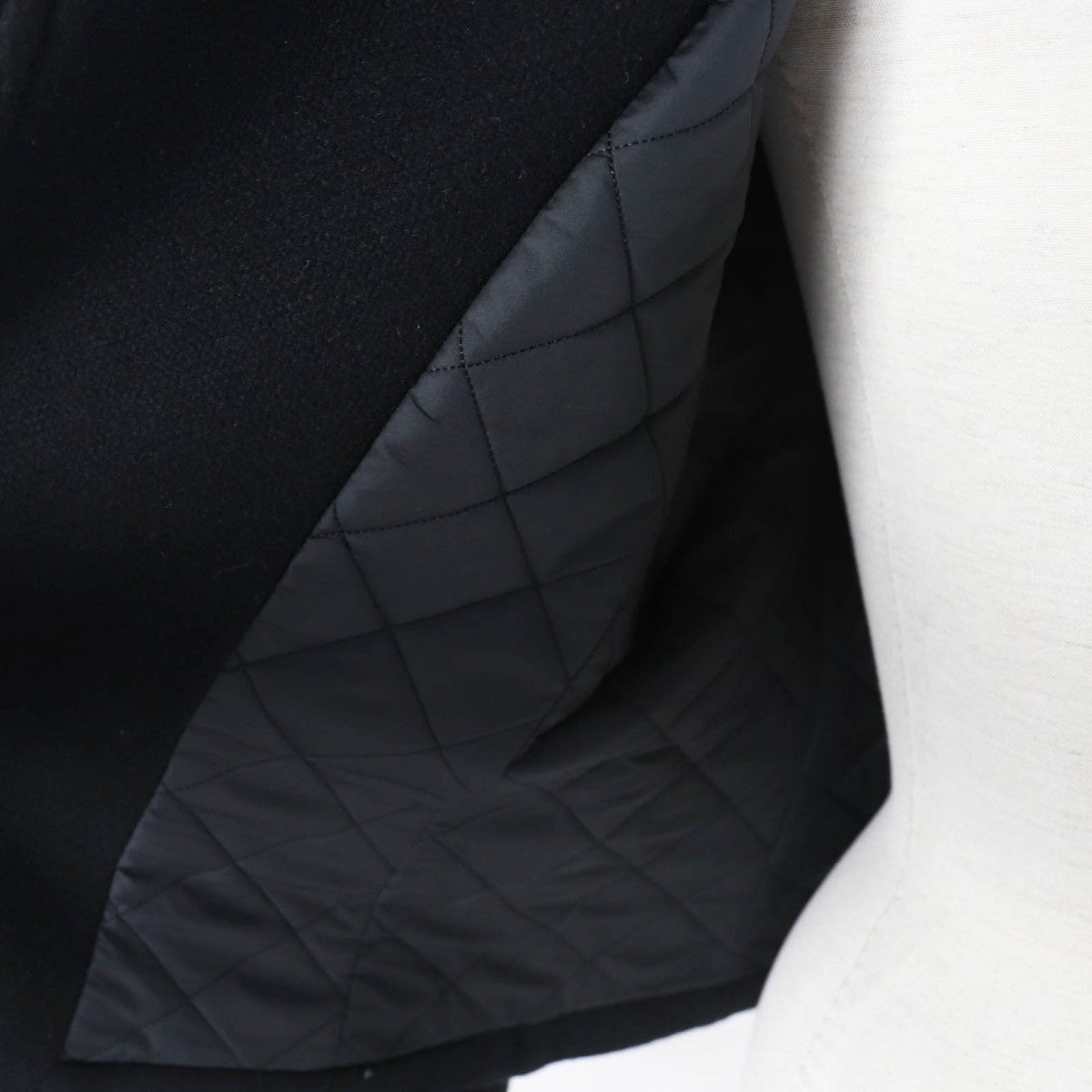HERMES Jacket 3H0208DW Outer: 100% cashmere, Leather: Sheepskin, Filling: 55% cashmere, Filling: 45% polyester, Lining: 100% polyester black Women 34 Used