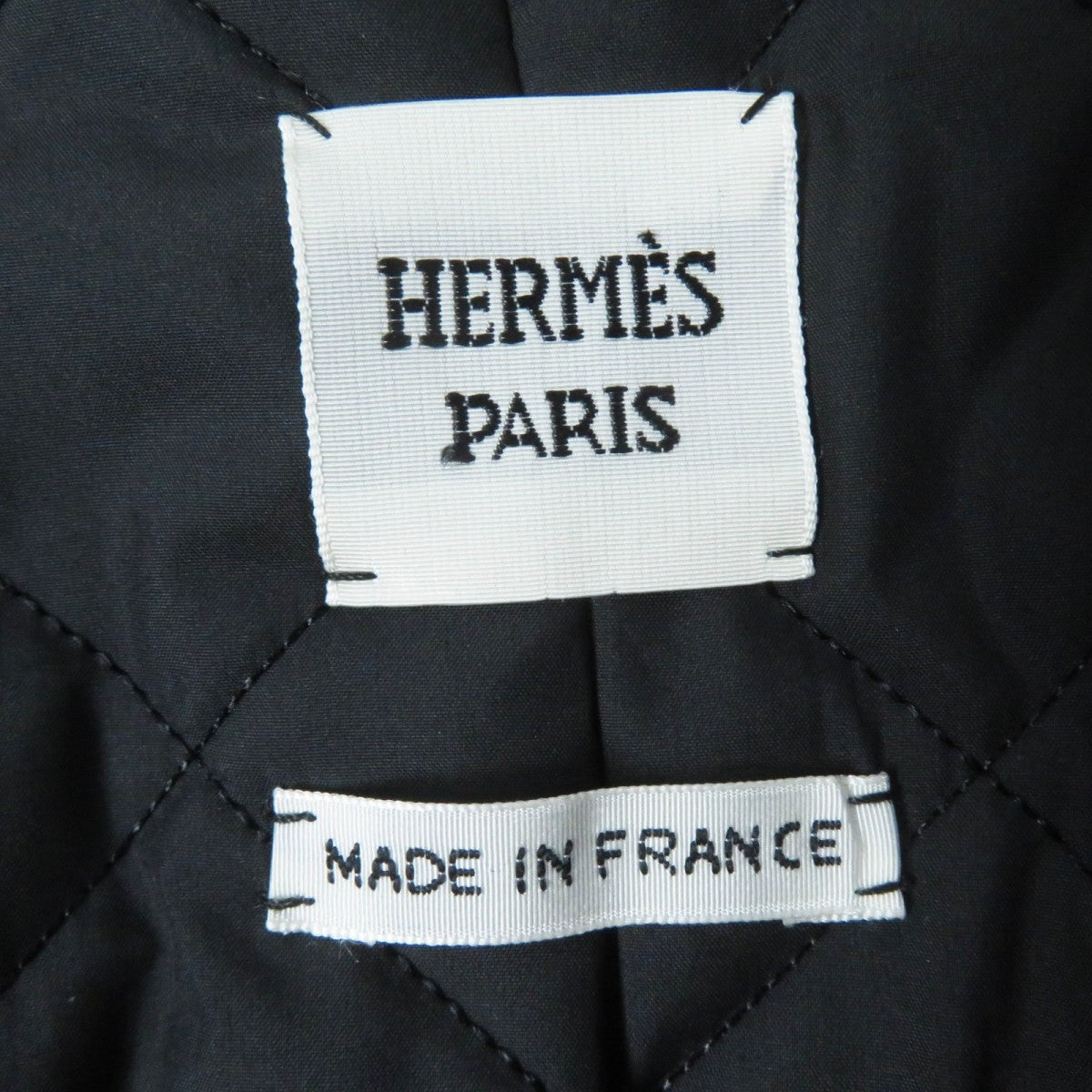 HERMES Jacket 3H0208DW Outer: 100% cashmere, Leather: Sheepskin, Filling: 55% cashmere, Filling: 45% polyester, Lining: 100% polyester black Women 34 Used