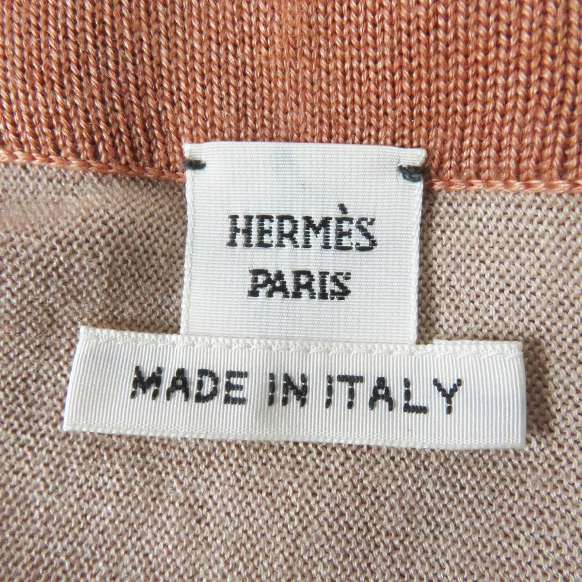 HERMES cardigan Outer: 100% silk, part: 50% cashmere, part: 50% silk Multi Clic Clac a Pois Women 38 Used
