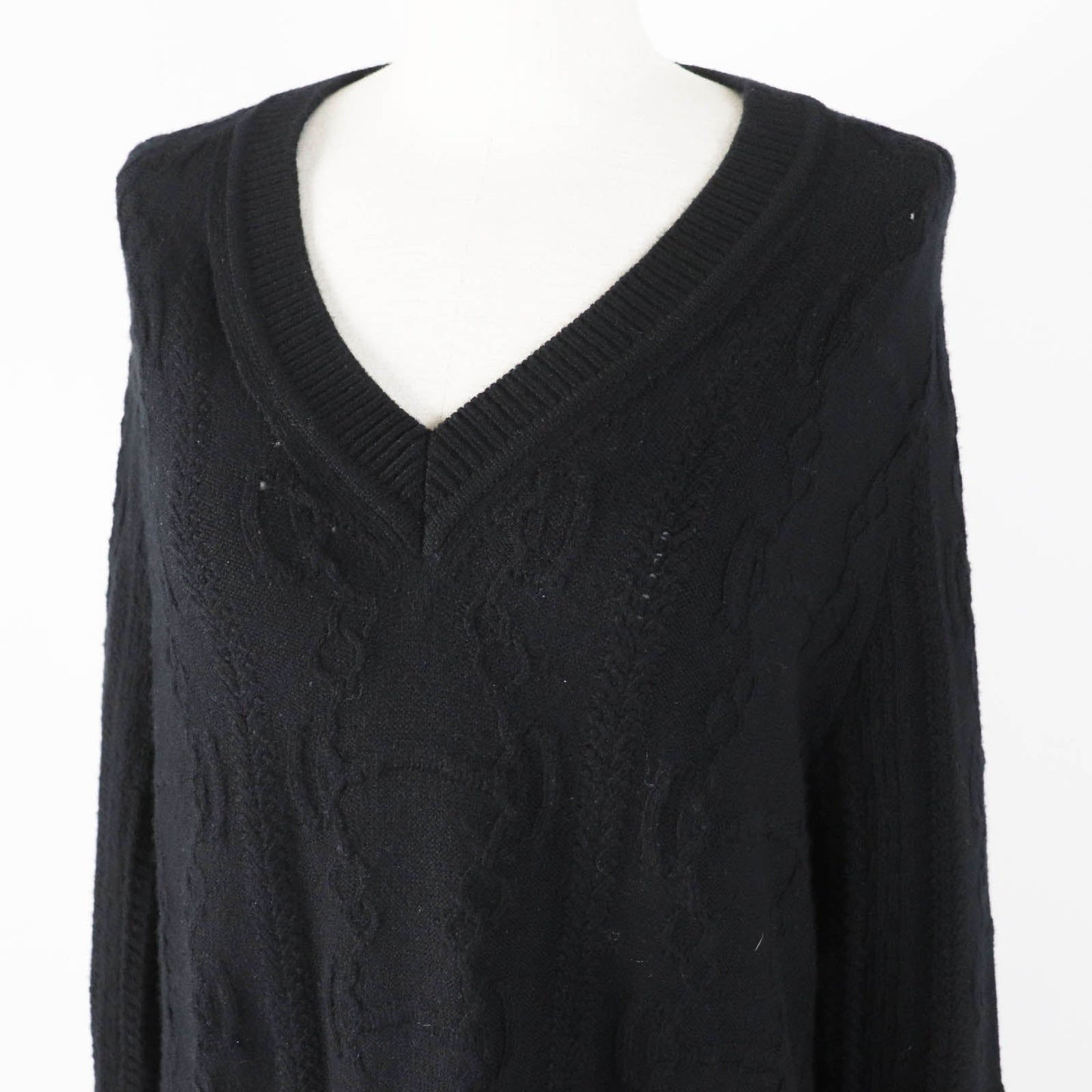 HERMES one piece 2H2509D6 Outer: 80% wool, Outer: 20% cashmere, Part: 74% wool, Part: 19% cashmere, Part: 5% nylon black Women 34 Used