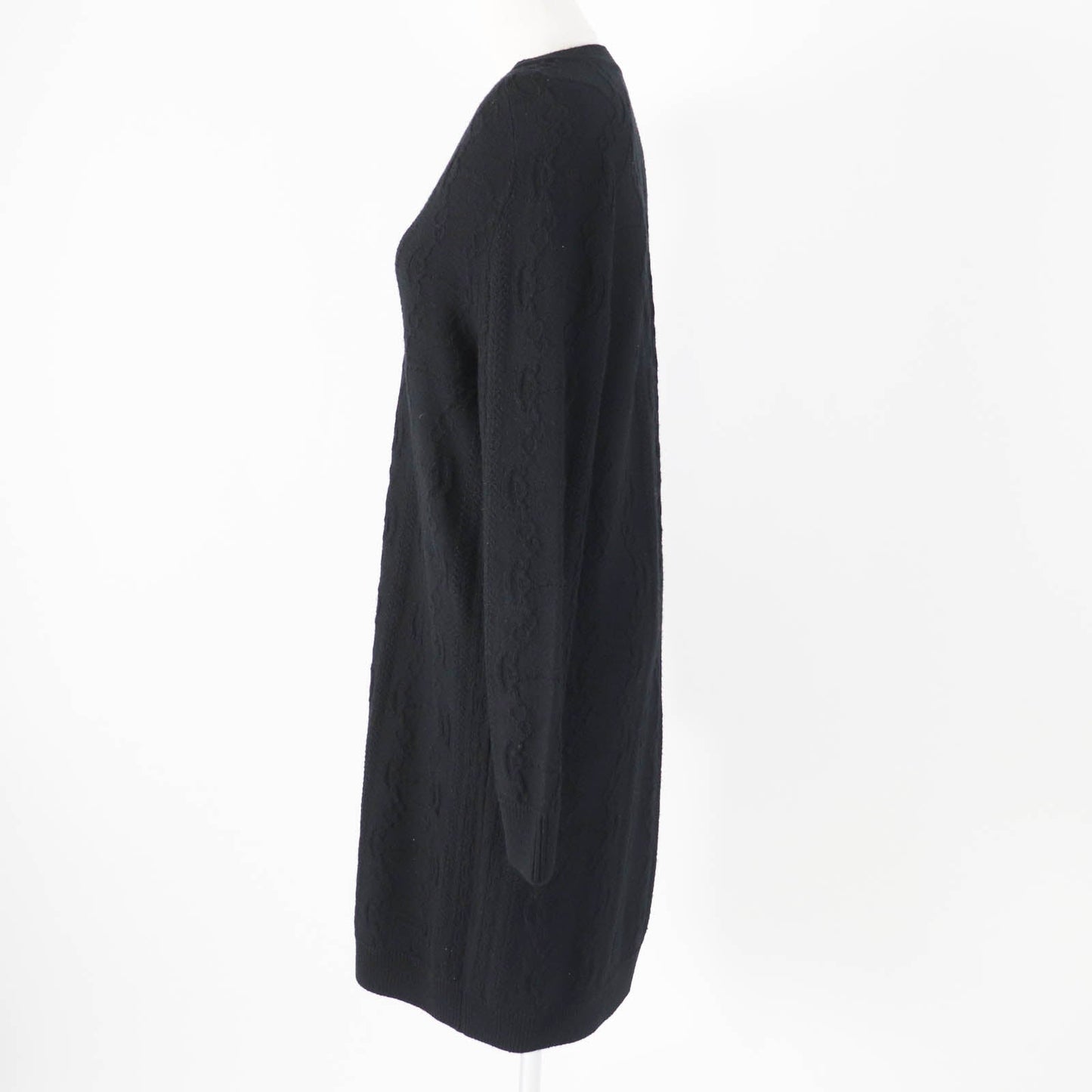 HERMES one piece 2H2509D6 Outer: 80% wool, Outer: 20% cashmere, Part: 74% wool, Part: 19% cashmere, Part: 5% nylon black Women 34 Used
