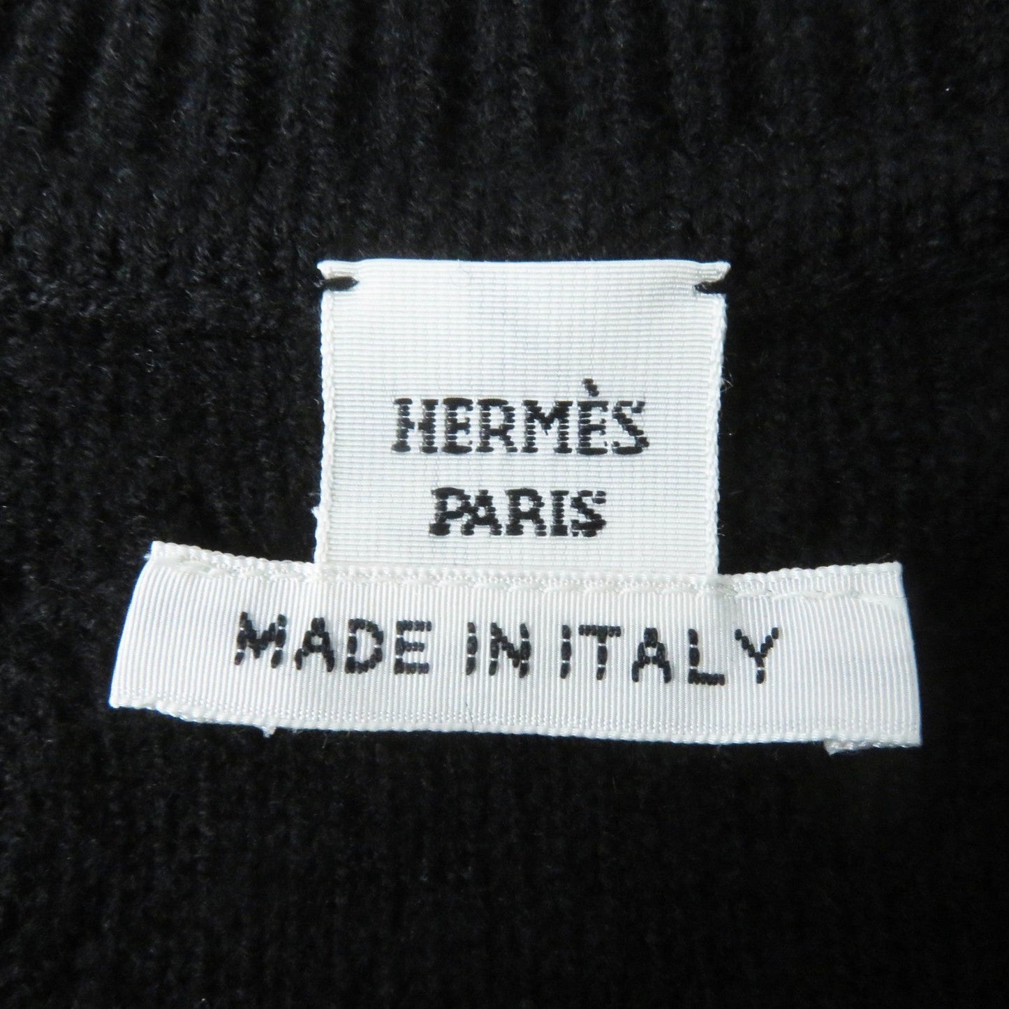 HERMES one piece 2H2509D6 Outer: 80% wool, Outer: 20% cashmere, Part: 74% wool, Part: 19% cashmere, Part: 5% nylon black Women 34 Used