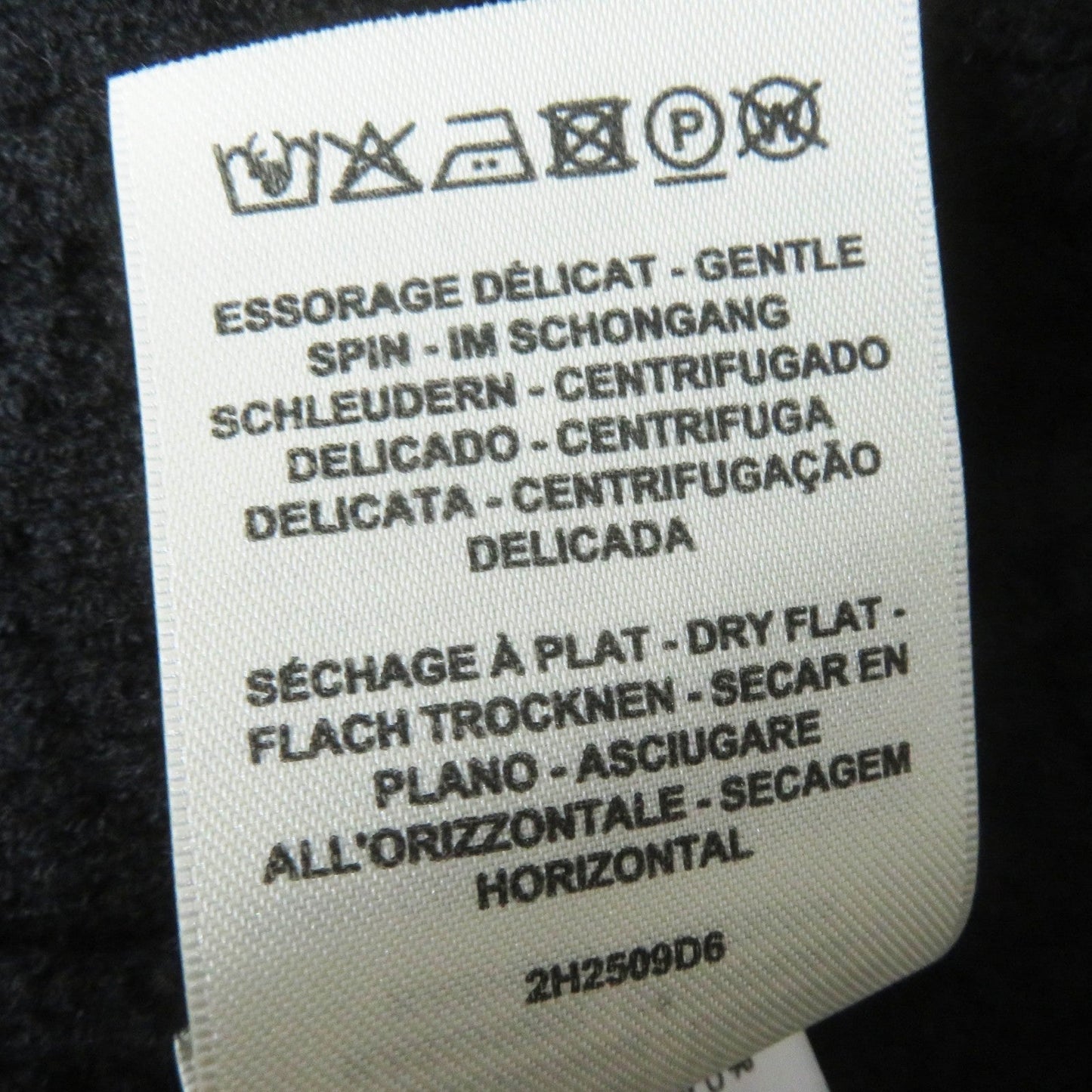 HERMES one piece 2H2509D6 Outer: 80% wool, Outer: 20% cashmere, Part: 74% wool, Part: 19% cashmere, Part: 5% nylon black Women 34 Used