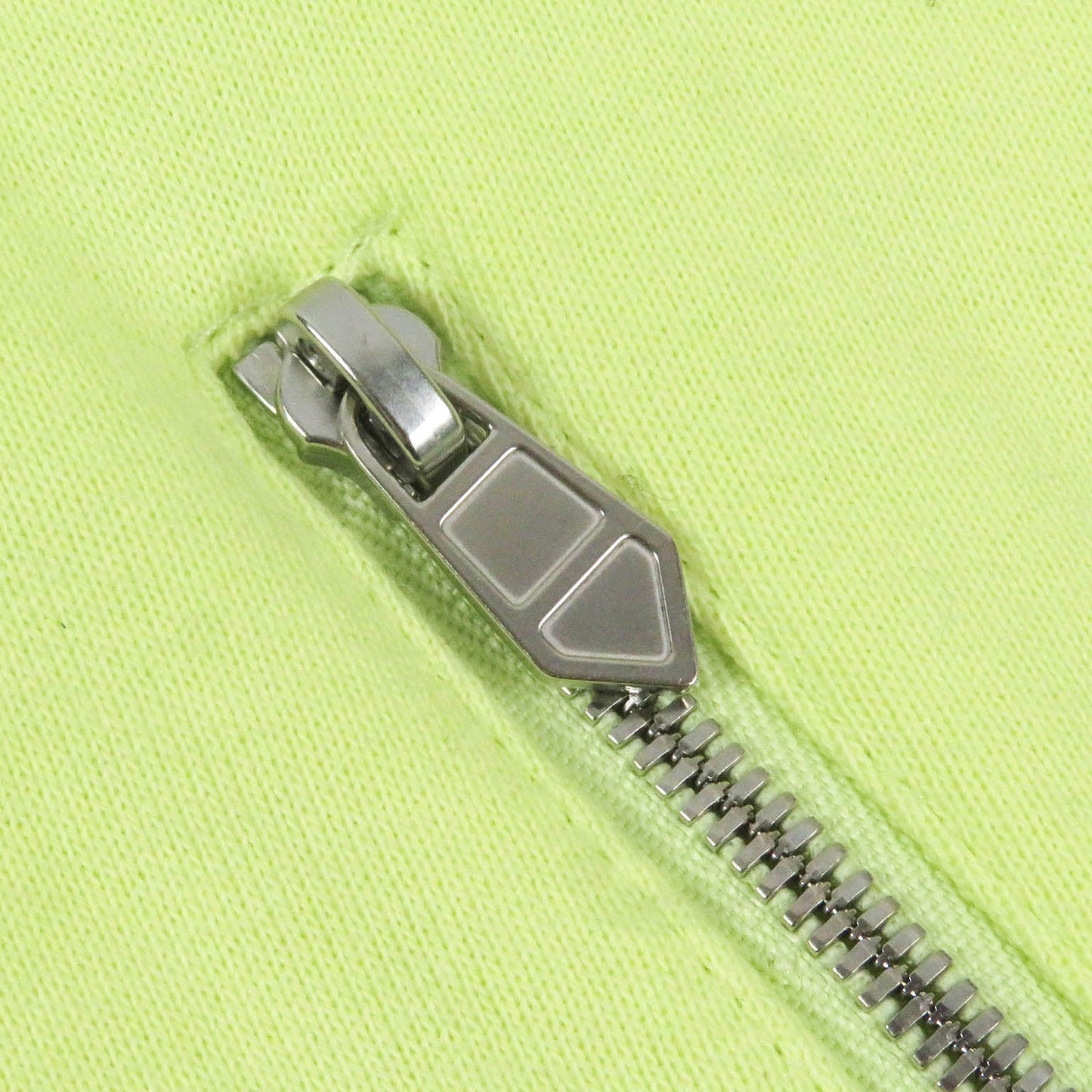 HERMES Blouson Main: 100% cotton, Part: 90% cotton, Part: 10% polyurethane, Leather part: sheepskin Light green Chevaux en Symetrie mens Used