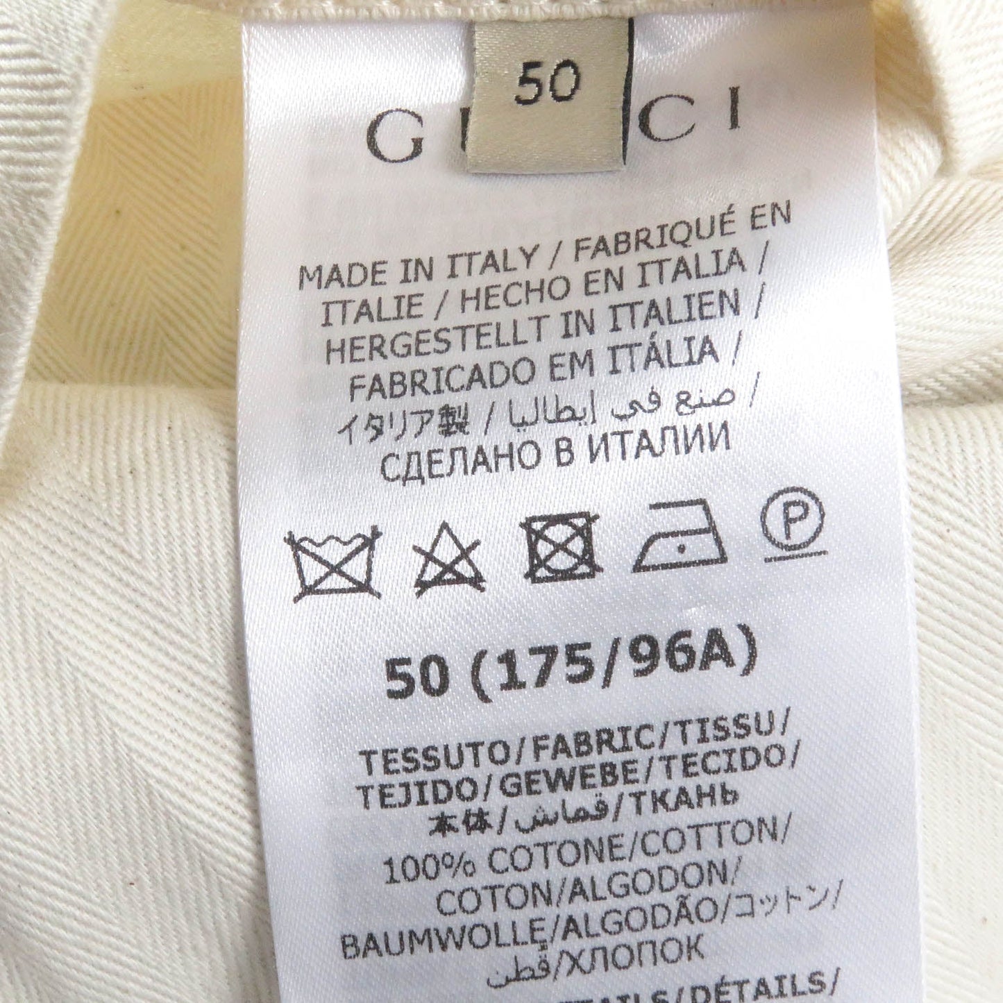 GUCCI Blouson 742855 Main: 100% cotton, Part: 70% cotton, Part: 30% polyester, Sleeve lining: 100% rayon Charcoal type Cotton Canvas GG Supreme Jacket mens 50 Used