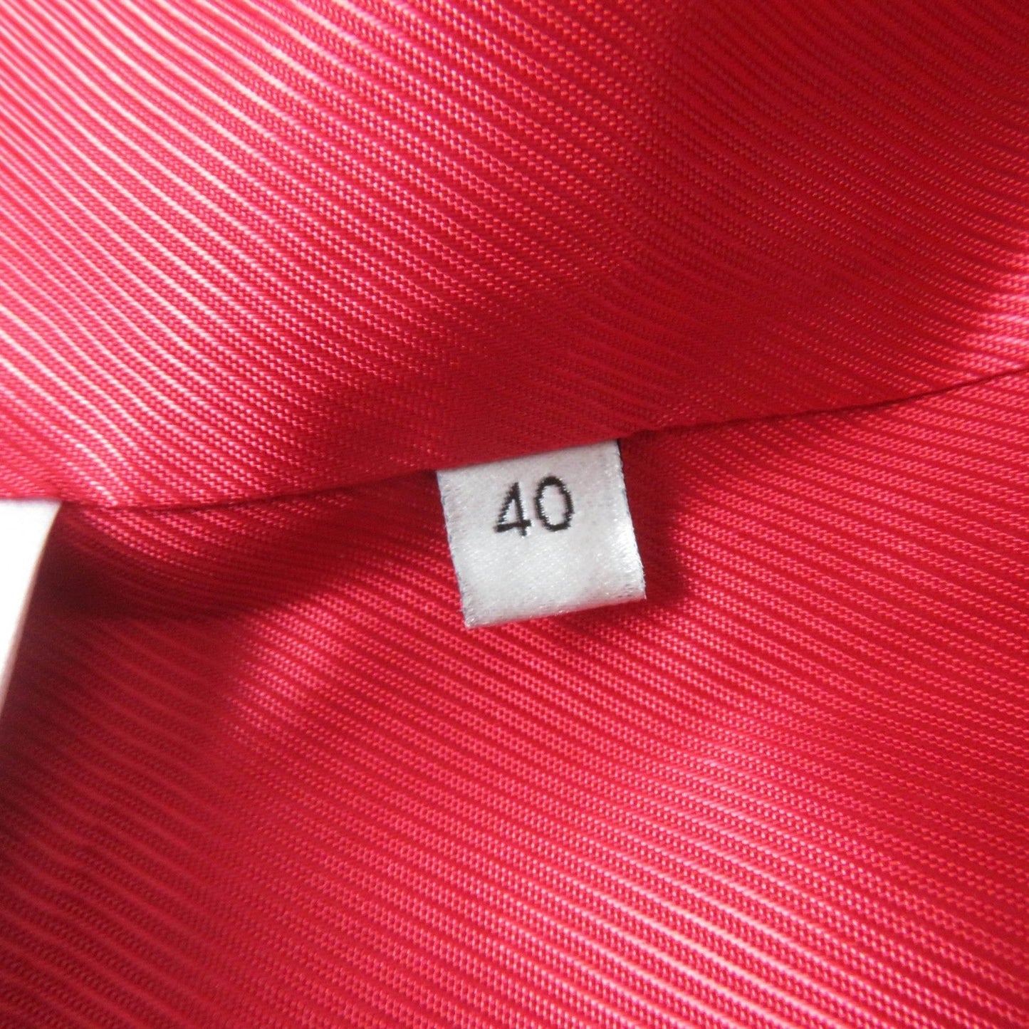 GUCCI Jacket 619359 Main: 54% silk, Main: 46% wool, Part: 100% polyester, Lining: 100% rayon Red Women 40 Used
