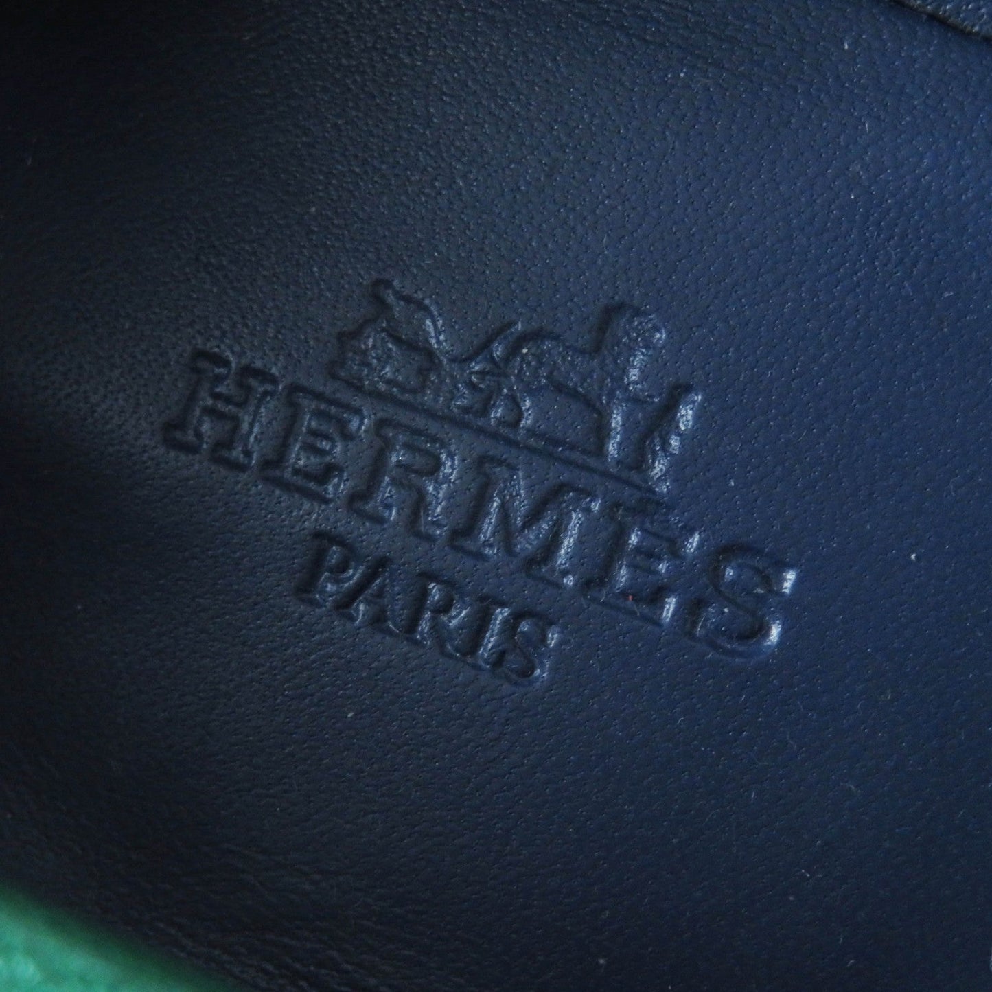 HERMES loafers Main: Leather green moccasins paris Women 37 Used