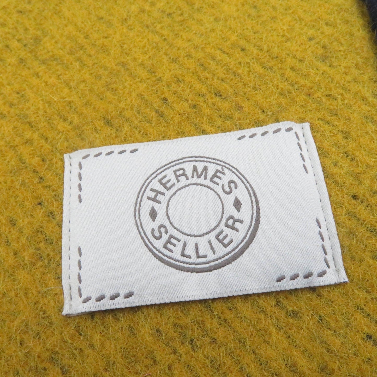 HERMES shawl Main: 100% wool multicolor Rocabal Women Used