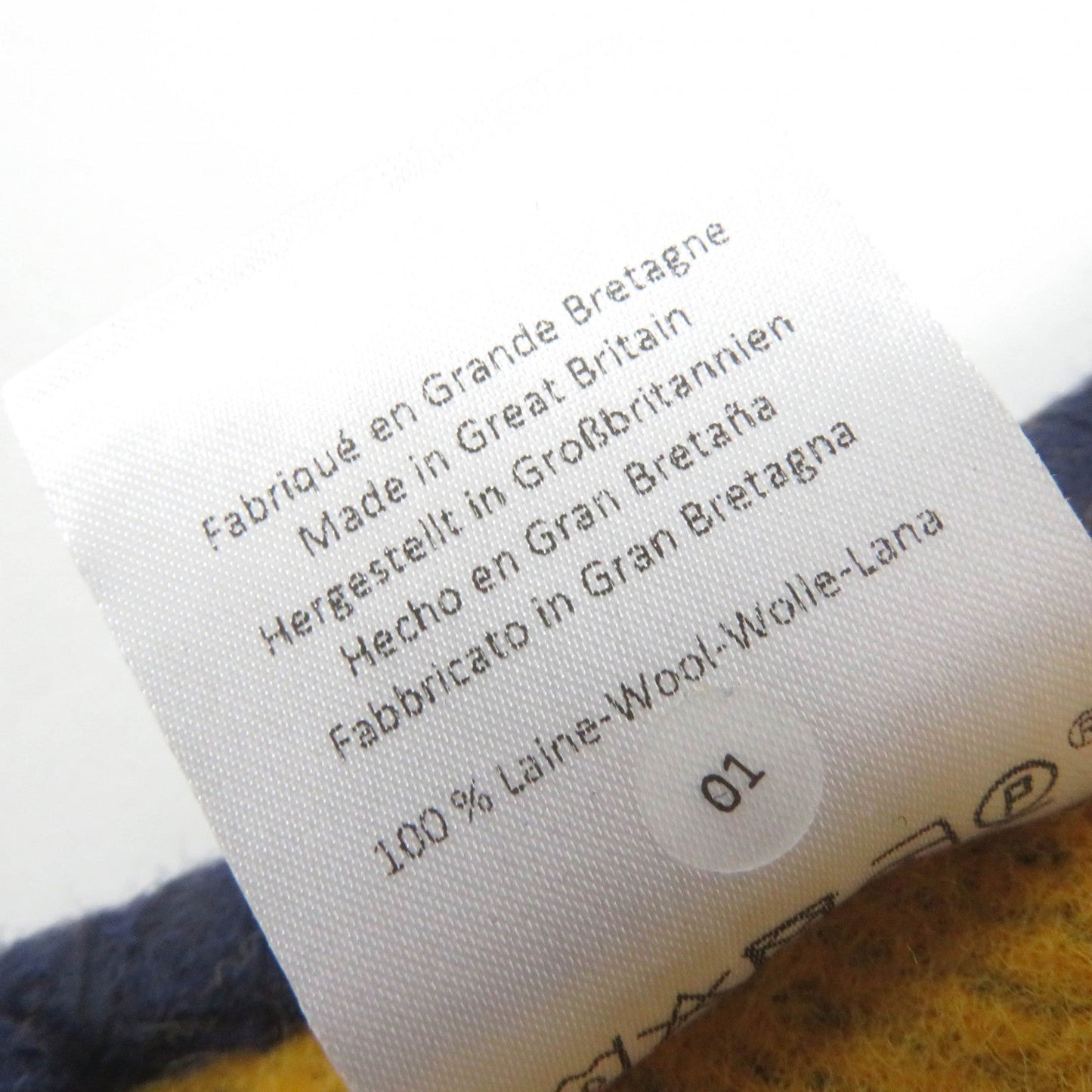 HERMES shawl Main: 100% wool multicolor Rocabal Women Used
