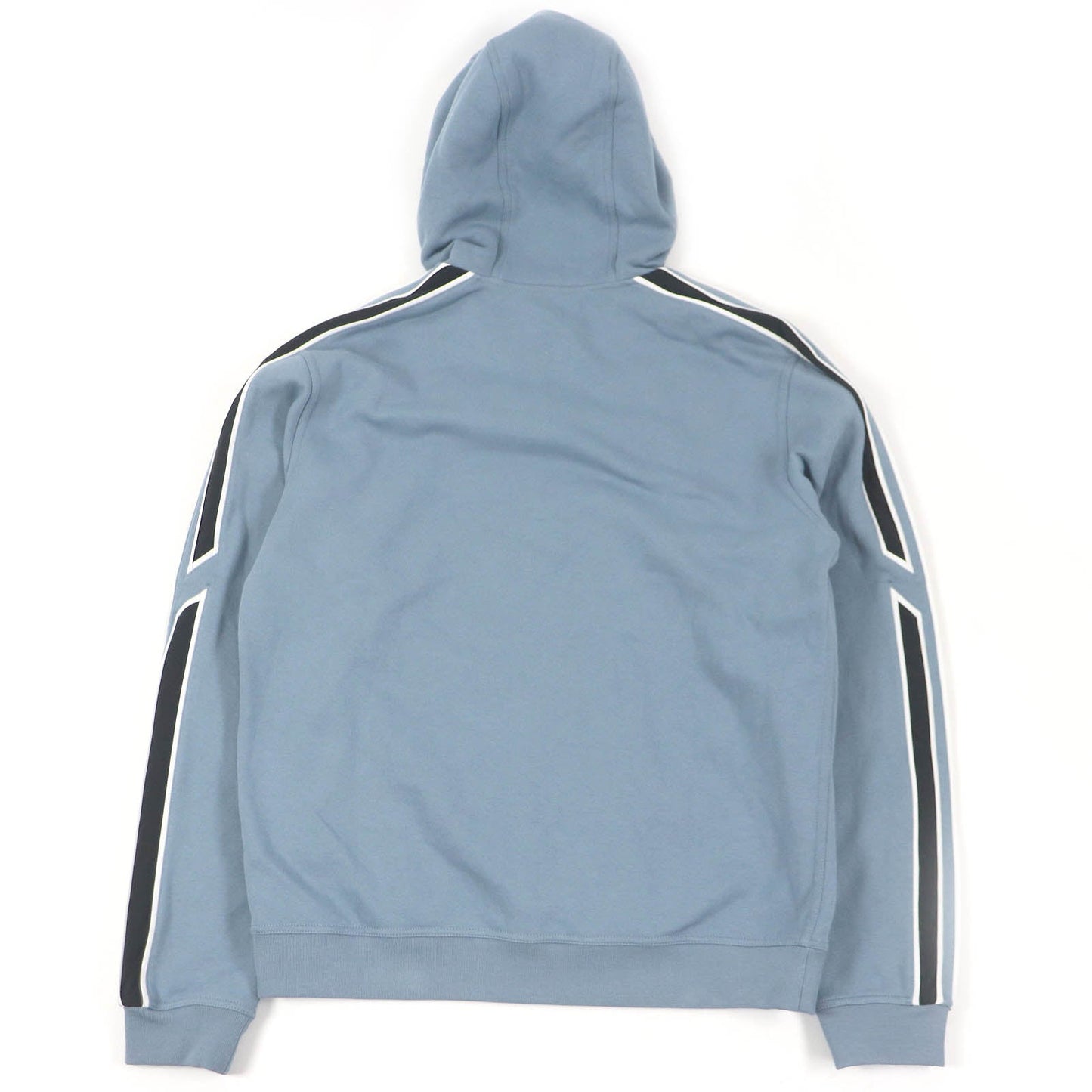 HERMES Hoodie Main: 100% cotton, part: 90% cotton, part: 10% polyurethane, part: 80% nylon, part: 20% polyurethane blue Run H mens L Used