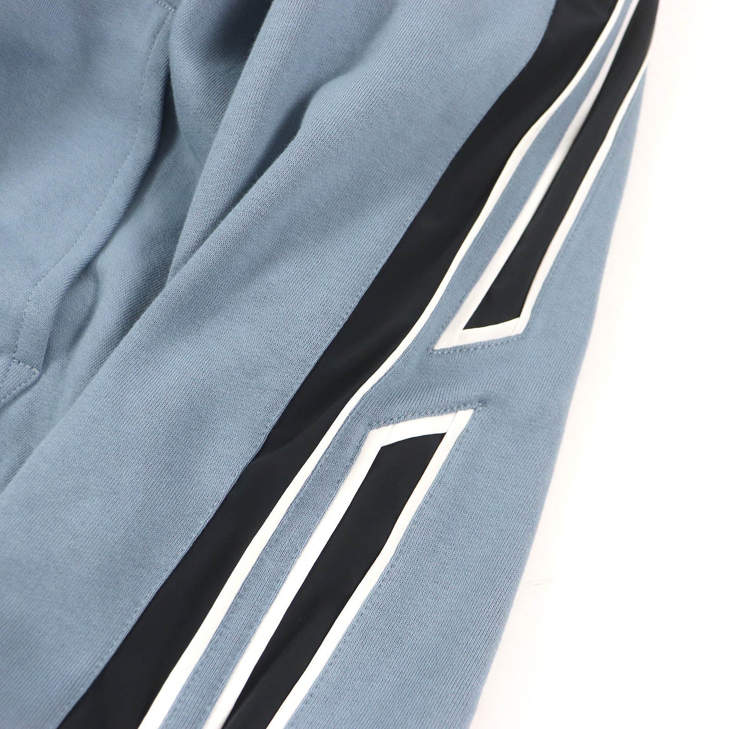 HERMES Hoodie Main: 100% cotton, part: 90% cotton, part: 10% polyurethane, part: 80% nylon, part: 20% polyurethane blue Run H mens L Used