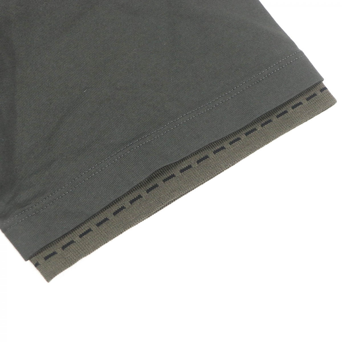 HERMES Short sleeve T-shirt cotton khaki M
