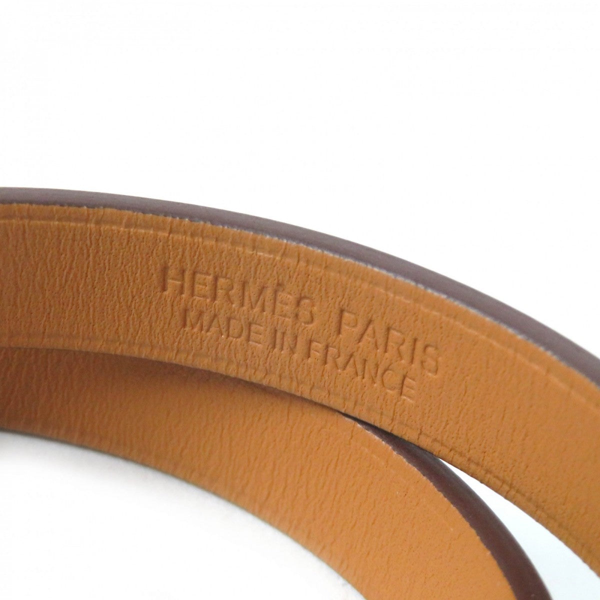 HERMES bracelet Main: Vaux Swift Green Ivory Mini kelly Doubletour Lucky Daisy Women Used