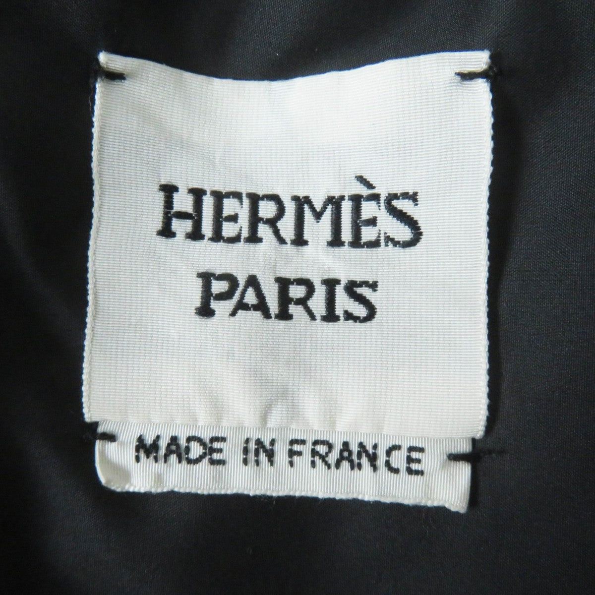 HERMES Down jacket 3H0185DA polyester black 38