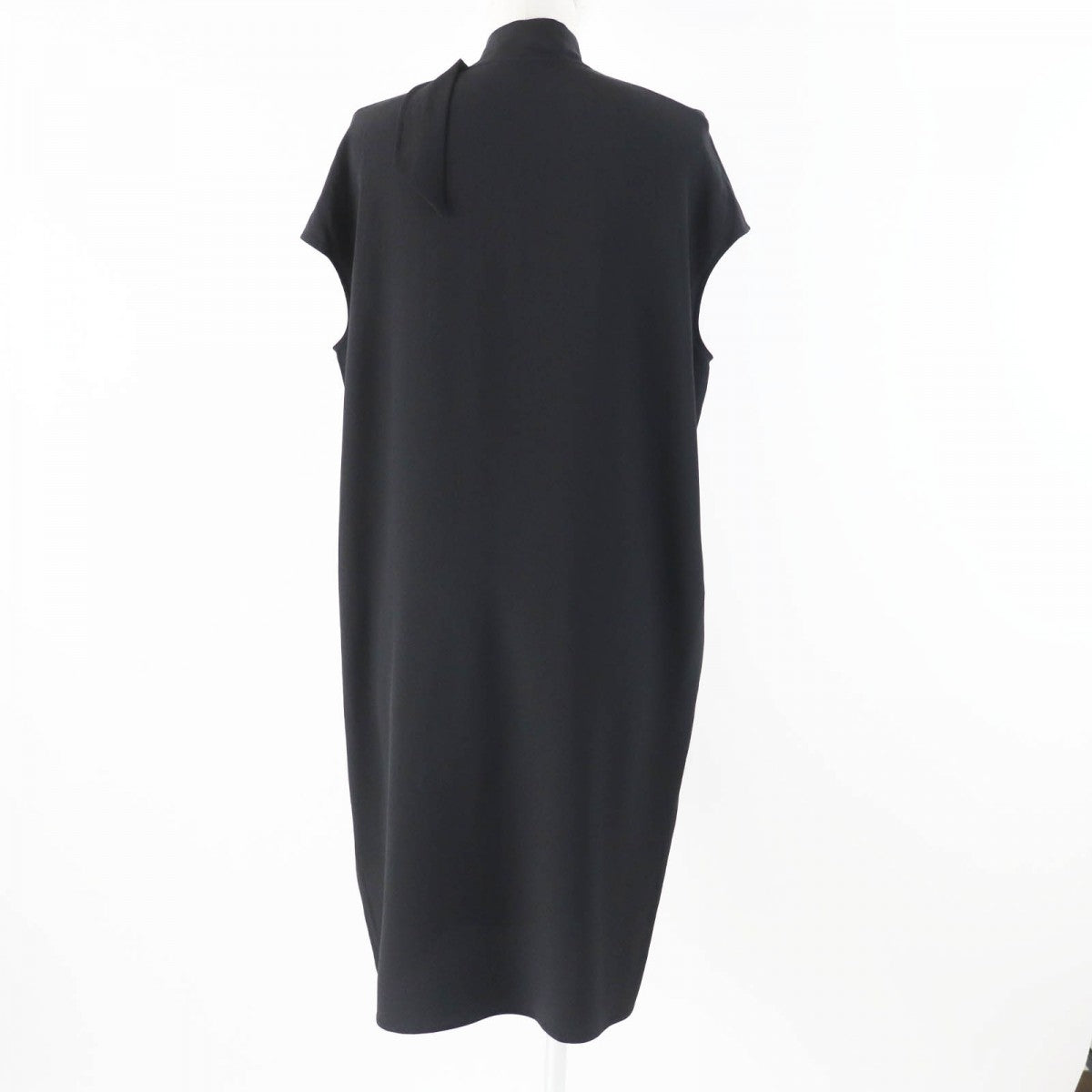 HERMES one piece 2E0532D0 silk black 34