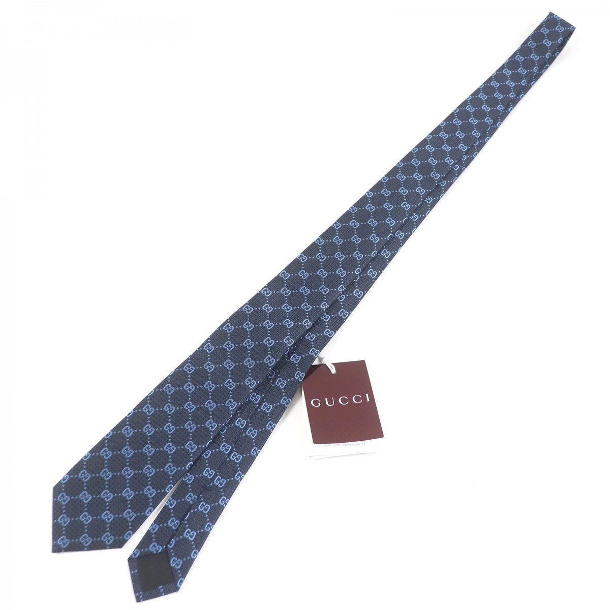 GUCCI tie 790227 silk Navy