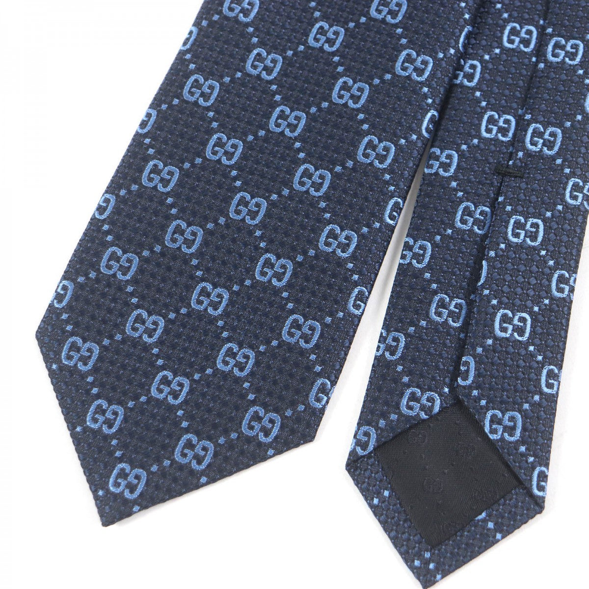 GUCCI tie 790227 silk Navy