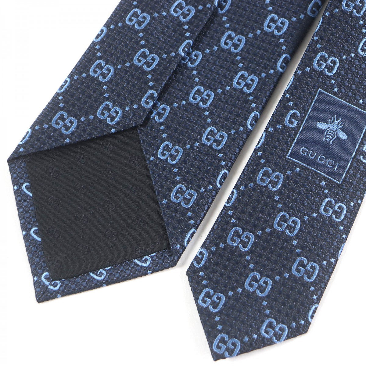 GUCCI tie 790227 silk Navy
