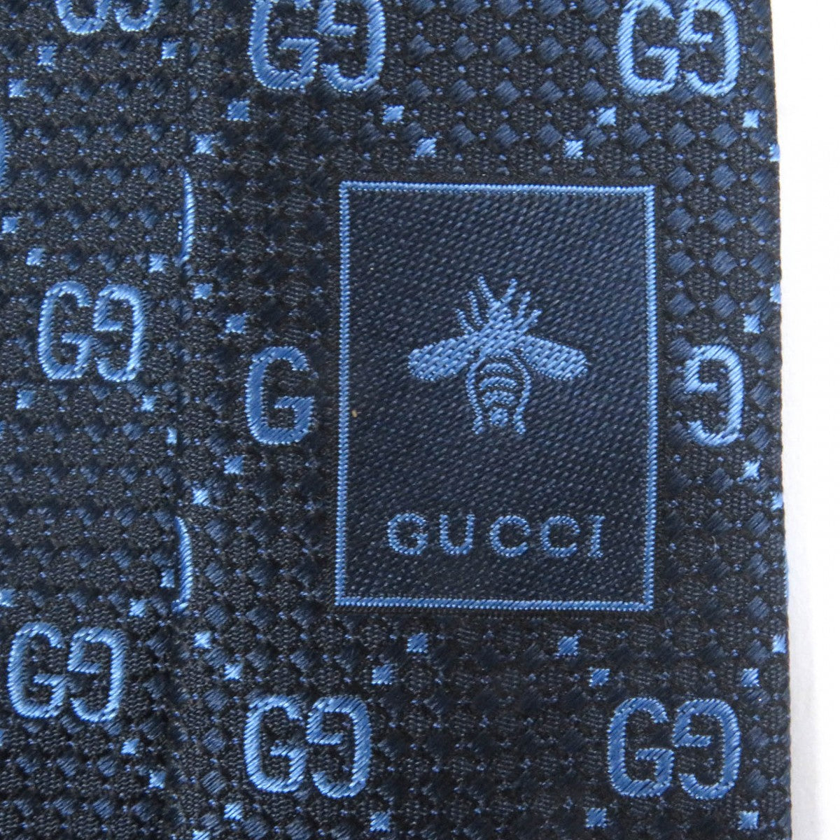 GUCCI tie 790227 silk Navy