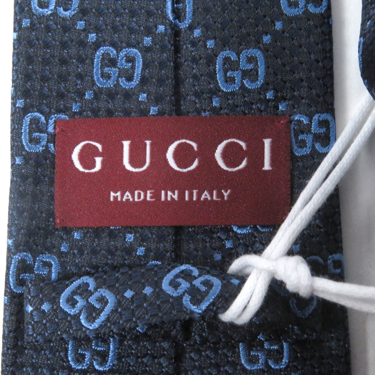GUCCI tie 790227 silk Navy