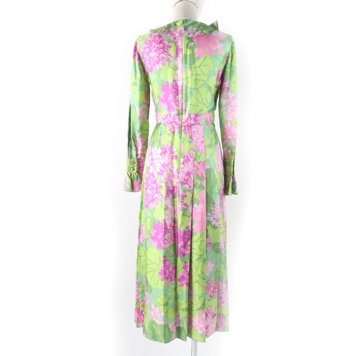 GUCCI one piece 648925 Main: 100% silk multicolor Women 36 Used