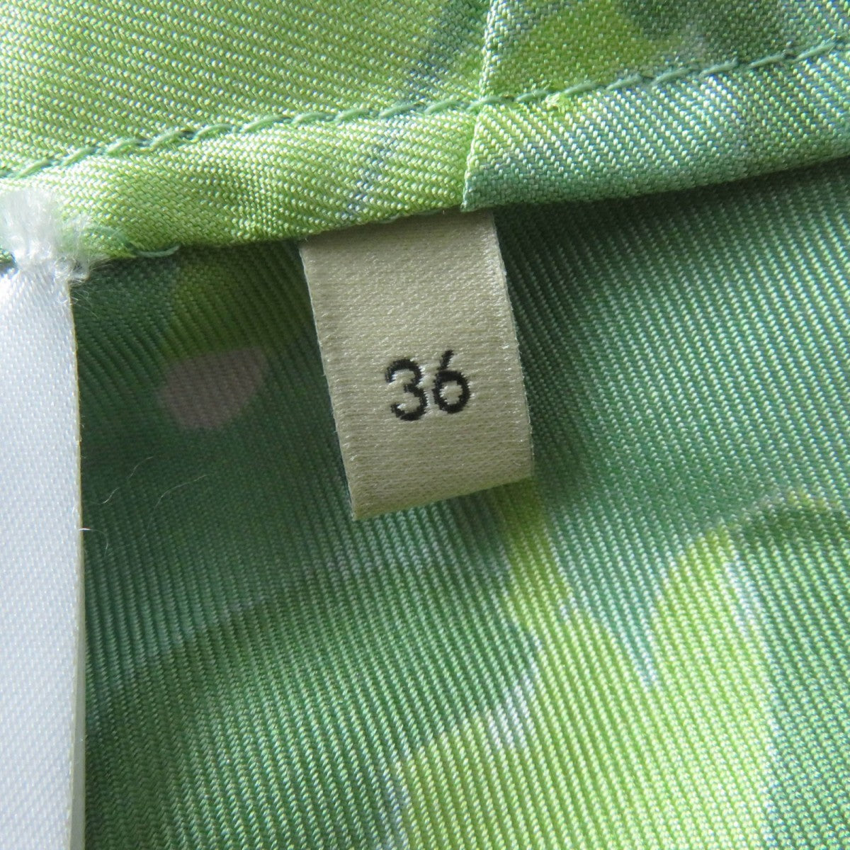 GUCCI one piece 648925 Main: 100% silk multicolor Women 36 Used