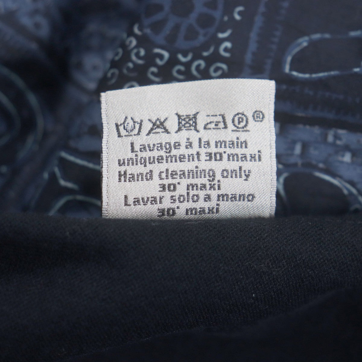 HERMES Jacket cotton Navy XL