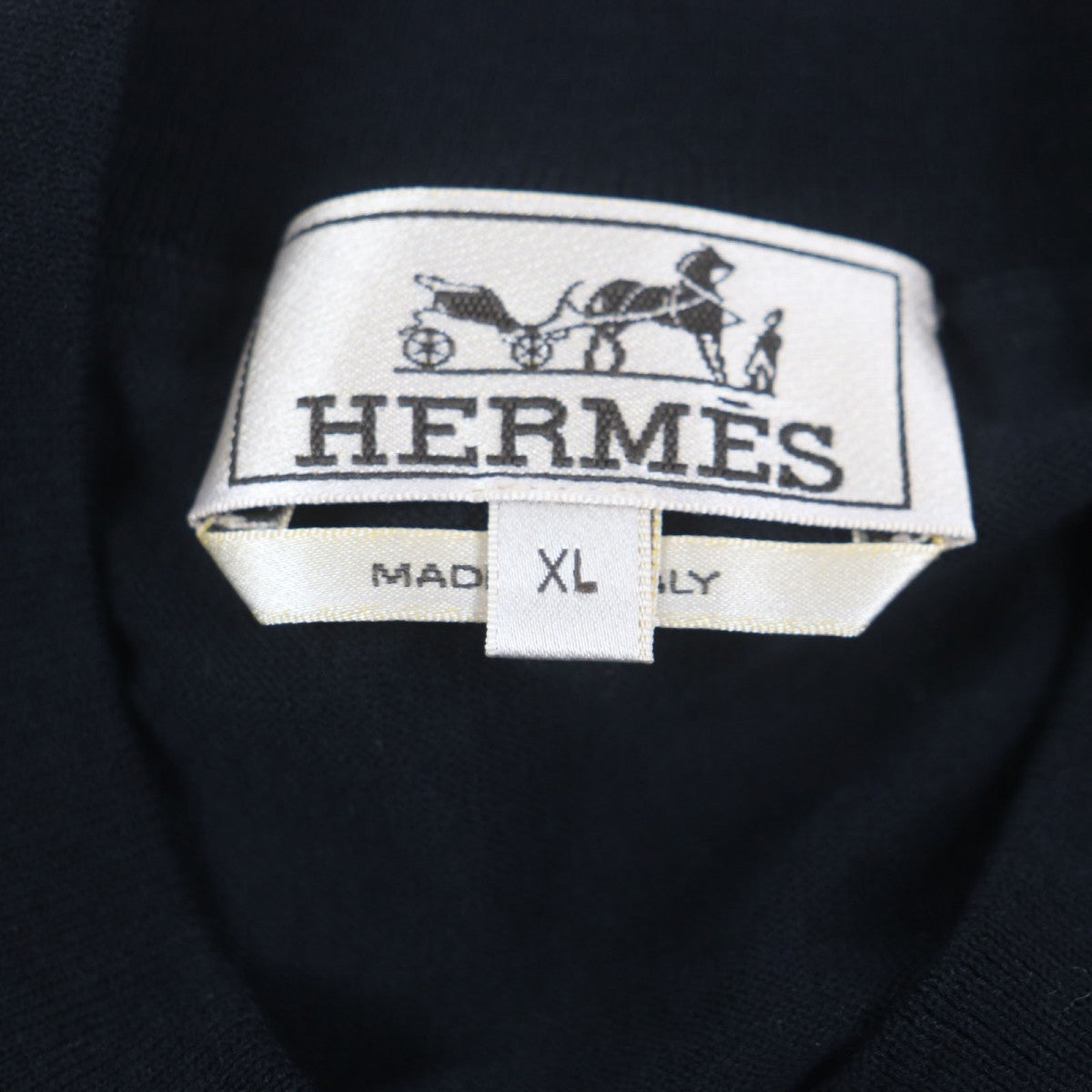 HERMES Jacket cotton Navy XL
