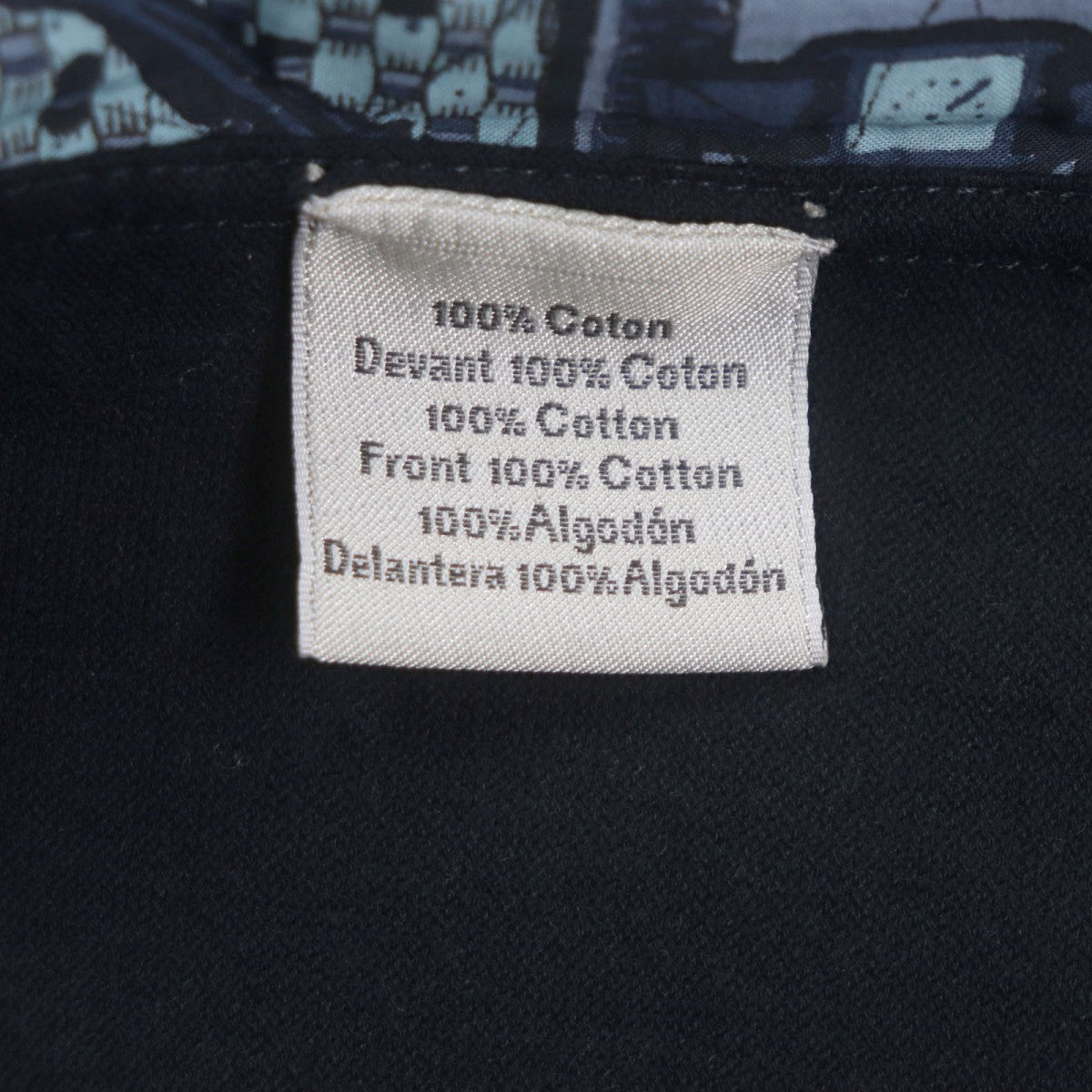 HERMES Jacket cotton Navy XL