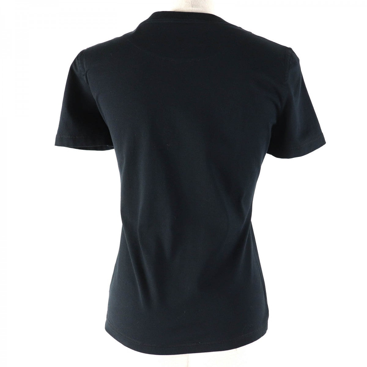 HERMES Short sleeve T-shirt 3H4611DL cotton black Do Re Boucles 34