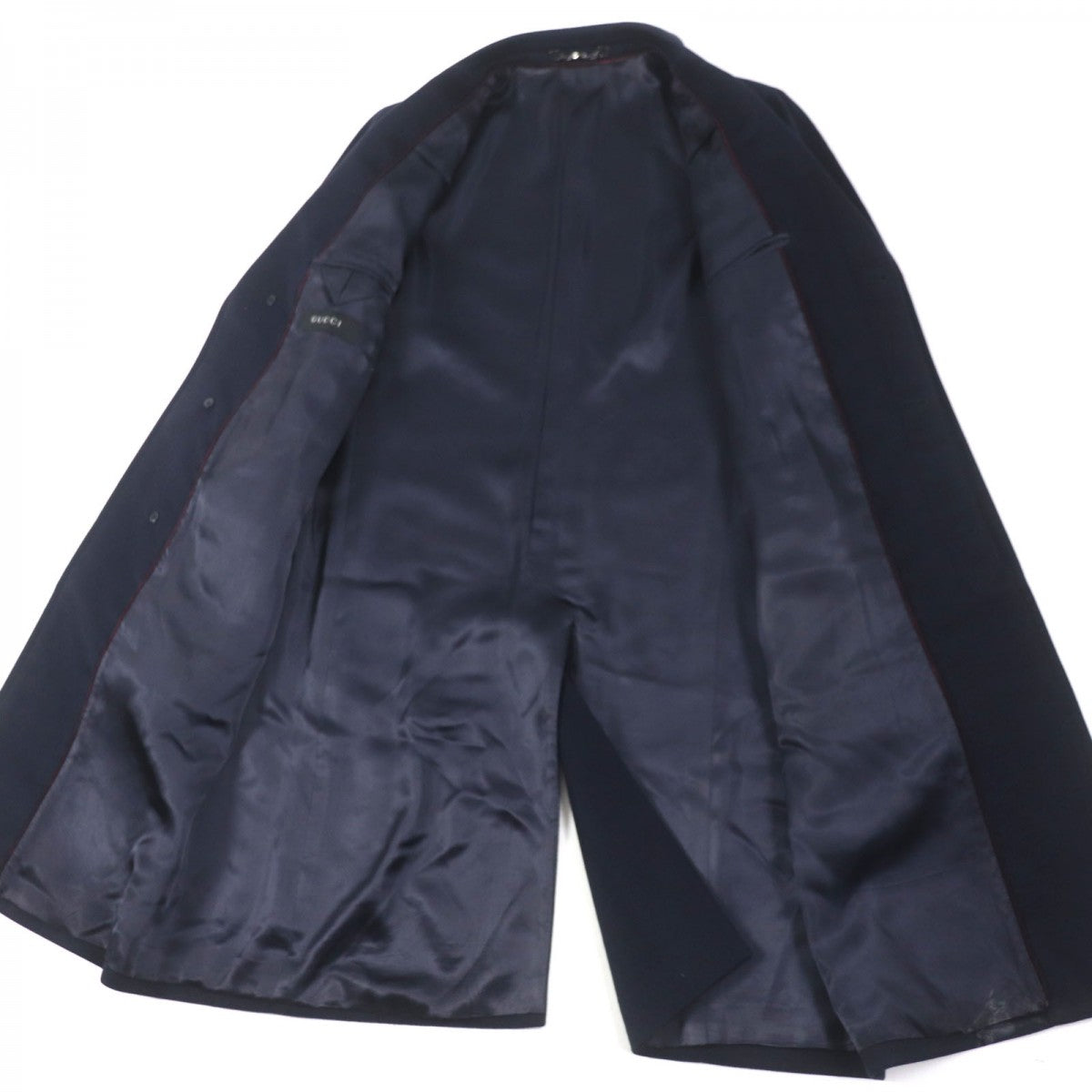 GUCCI Chester coat 353007 cashmere Navy 50