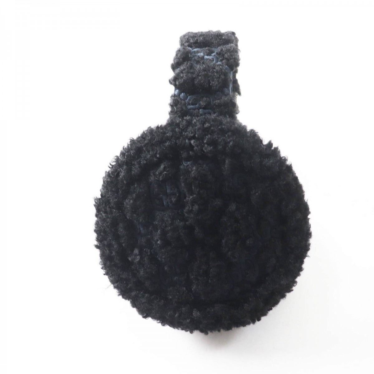 GUCCI Earmuff 645495 517074 Curly eco fur black