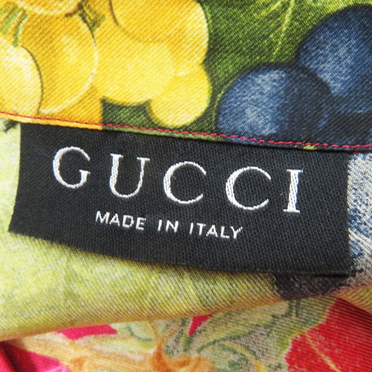 GUCCI Long sleeve shirt silk red multi Tom Ford