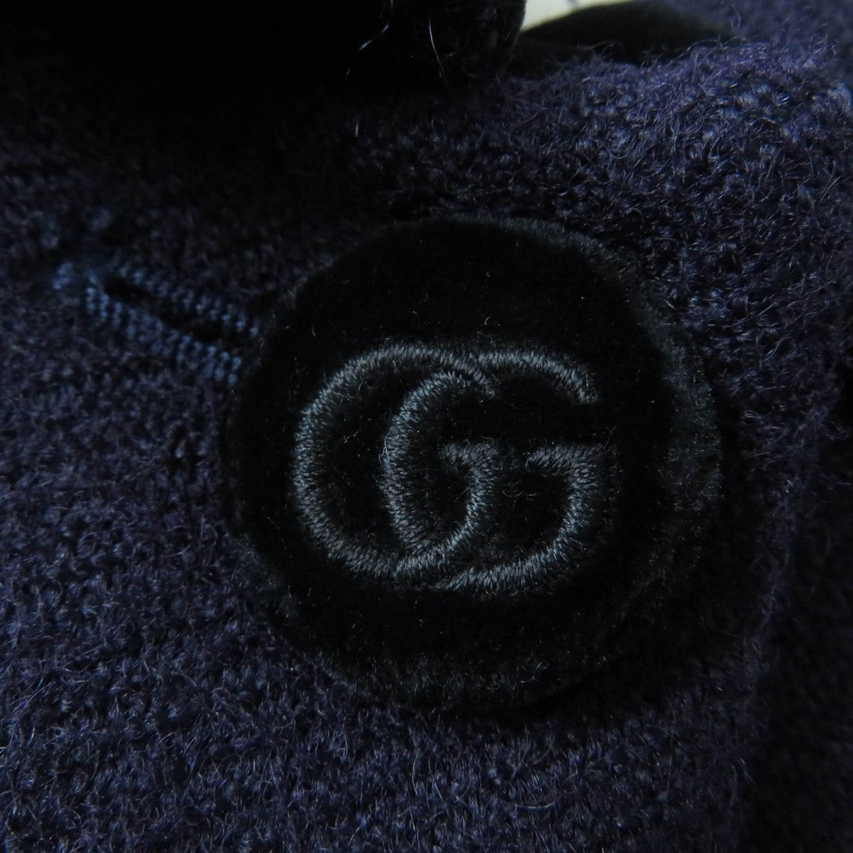 GUCCI A line coat 633152 wool Purple type 36