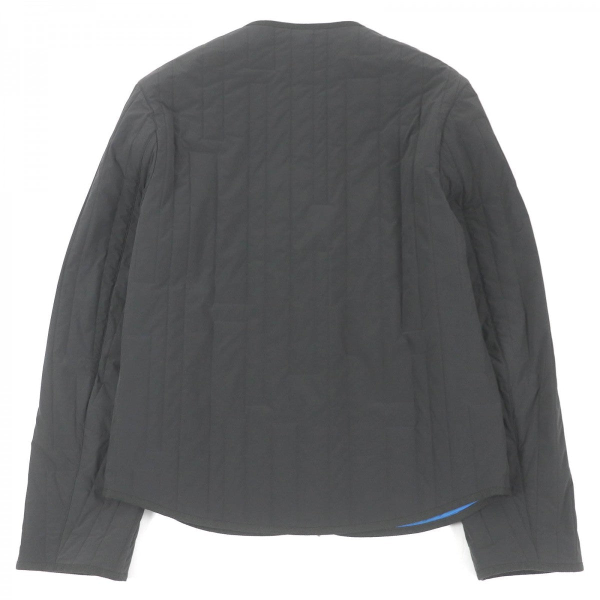 HERMES Jacket Main: 80% nylon, Main: 20% polyurethane, Part: 100% cotton, Filling: 100% polyester Charcoal Blue mens 46 Used