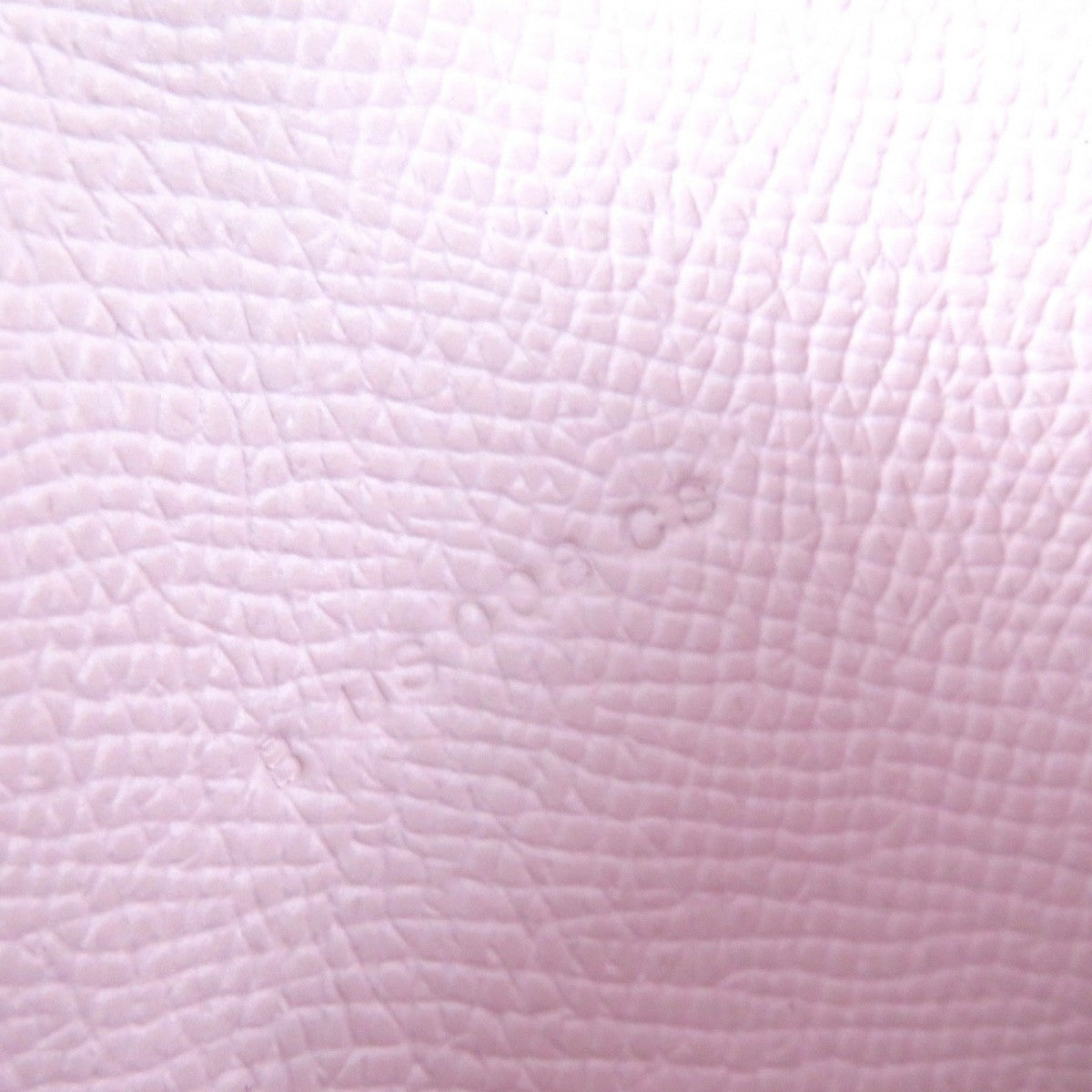 HERMES Bifold Wallet Main�FEpsom mauve pail Bearn Mini Women Used
