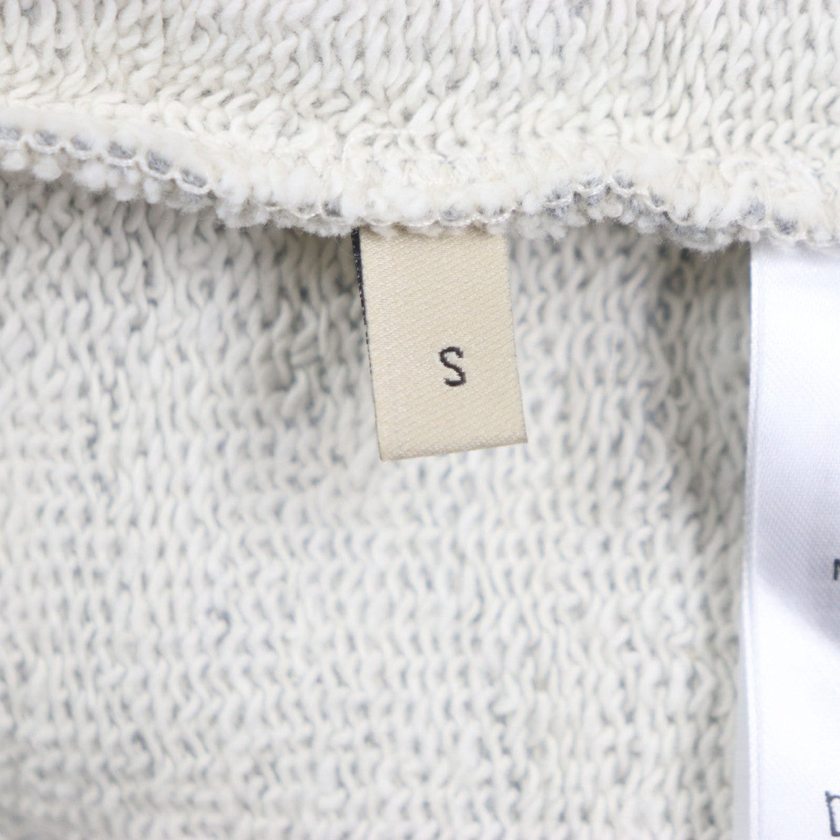 GUCCI Hoodie 715911 Main: 100% cotton, part: 97% cotton, part: 3% polyurethane gray mens S Used