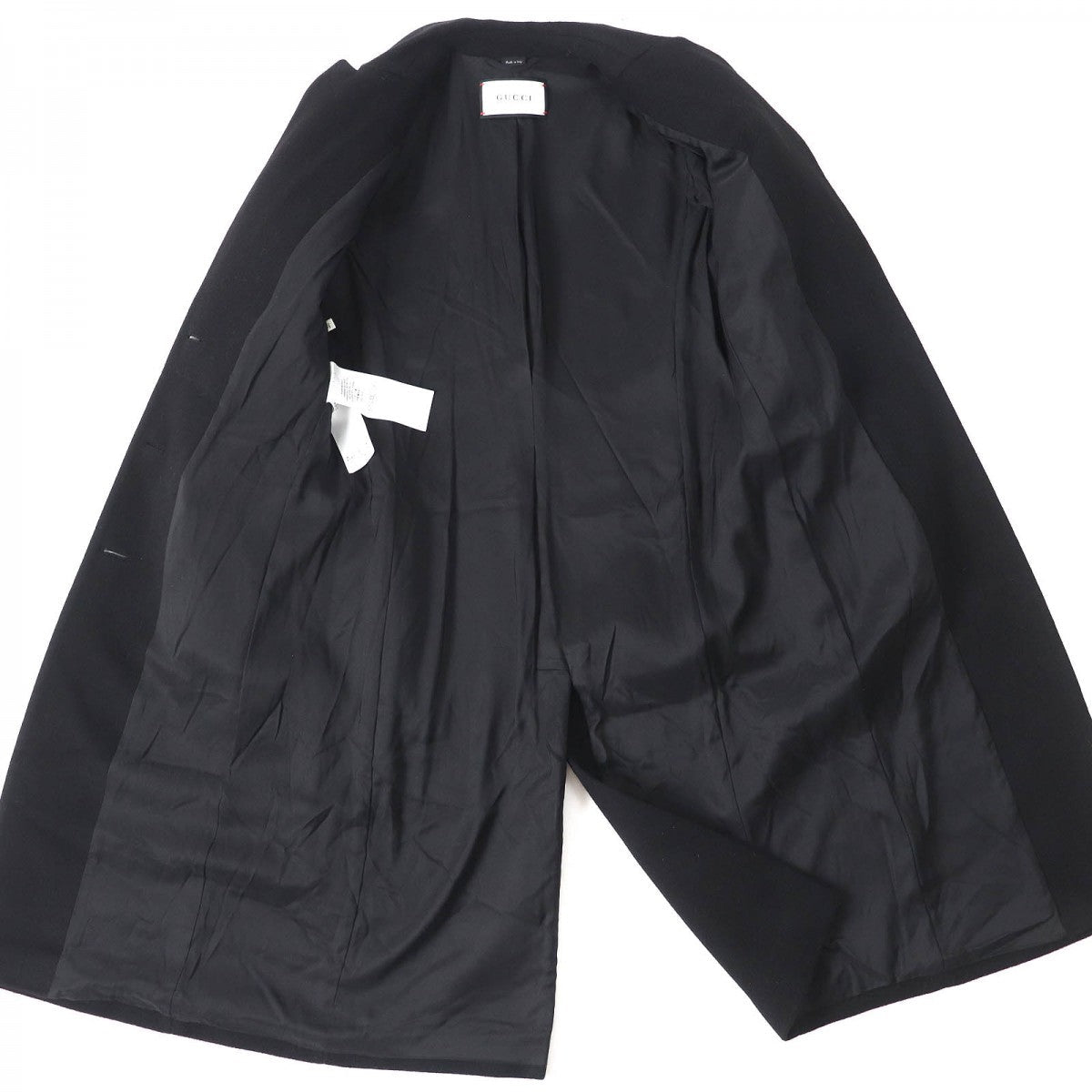 GUCCI Chester coat 455739 Outer: 100% wool, Lining: 80% viscose (rayon), Lining: 20% polyester black Women 36 Used