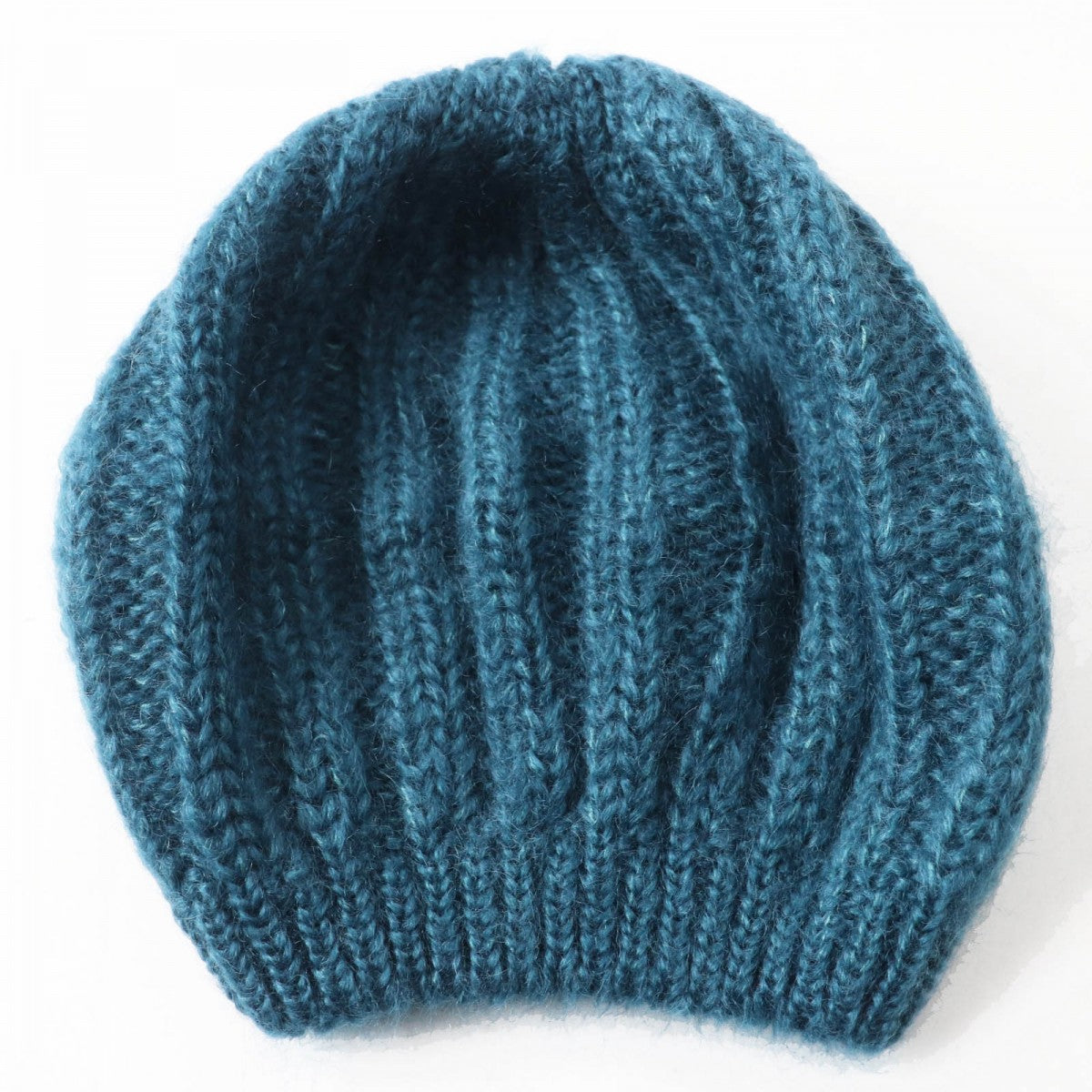 GUCCI Knit cap 331985 mohair Blue type L